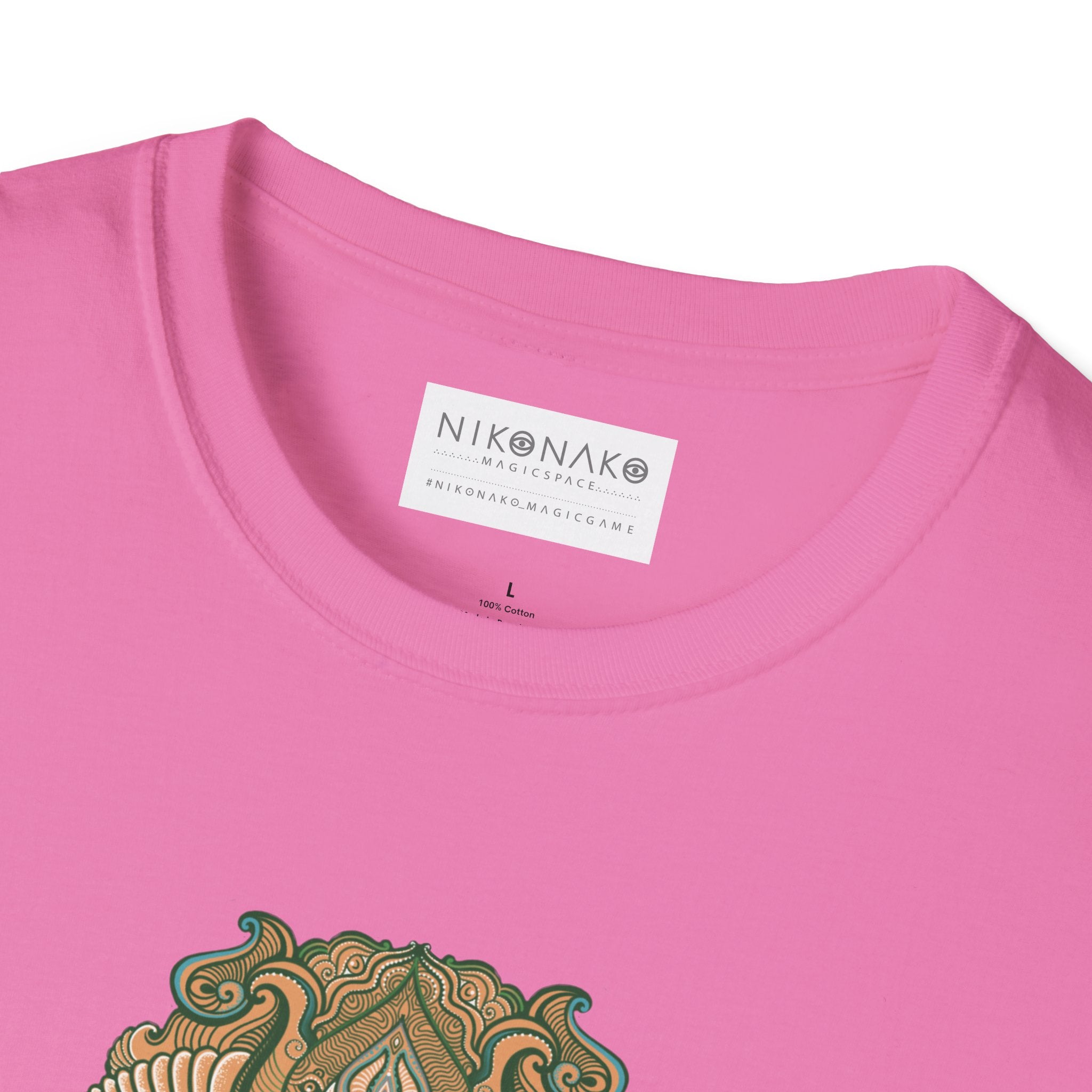 Green Celtic Knot Mandala T-Shirt | Floral Shamrock Pattern