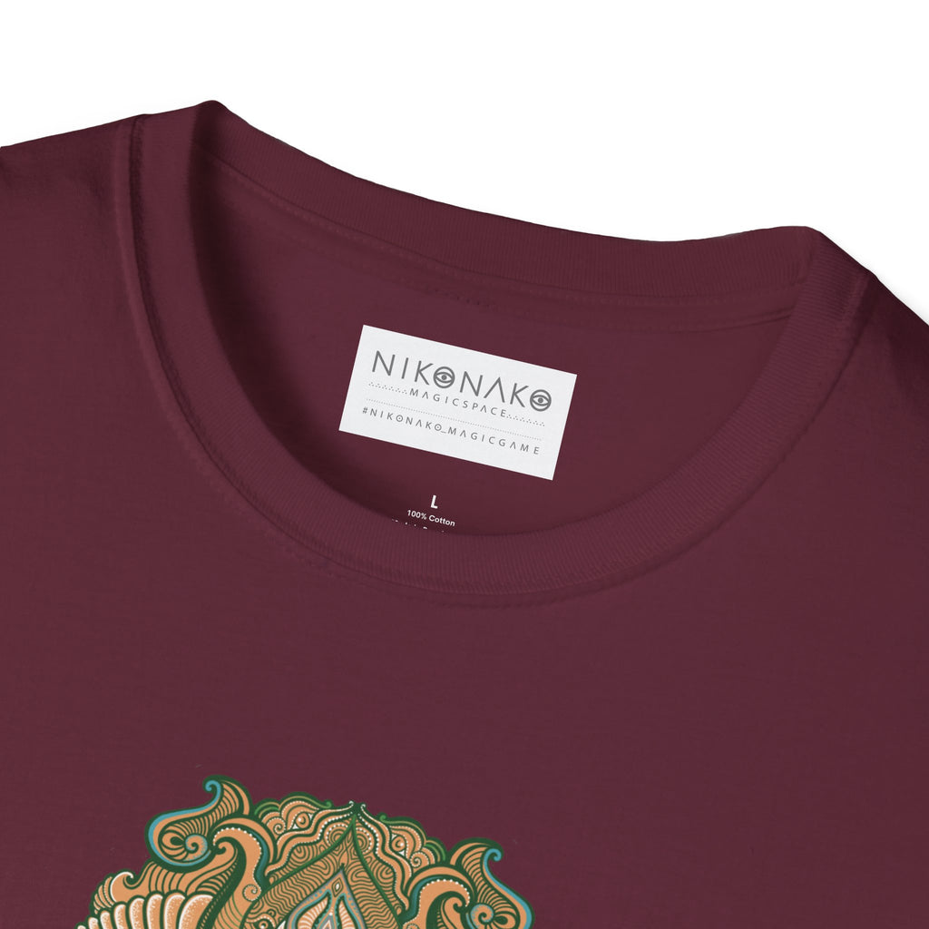 Green Celtic Knot Mandala T-Shirt | Floral Shamrock Pattern