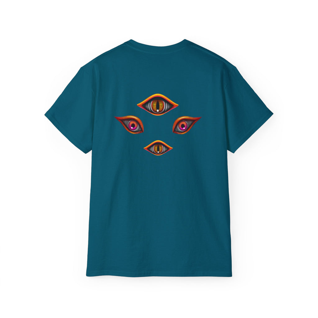 Mystic Eyes Graphic Tee — Psychedelic All-Seeing Eye T-Shirt #hfs84300
