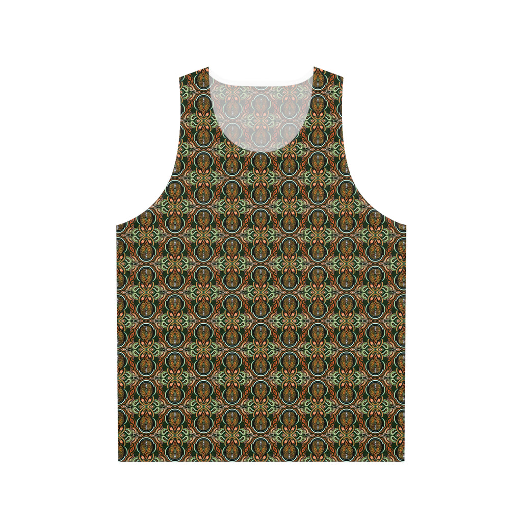 Bohemian Paisley All-Over Print Tank #kh0874