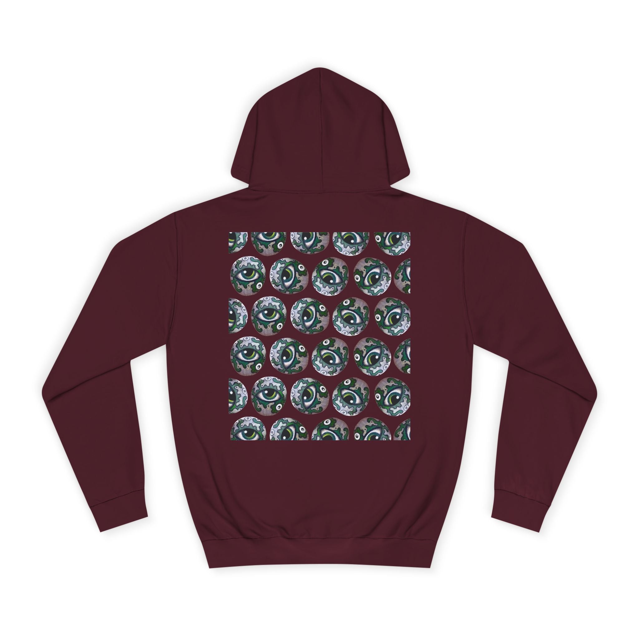 Green Eye Graphic Hoodie #r9764567
