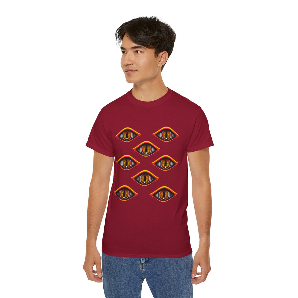 Mystic Eyes Graphic Tee — Psychedelic All-Seeing Eye T-Shirt #hfs84300