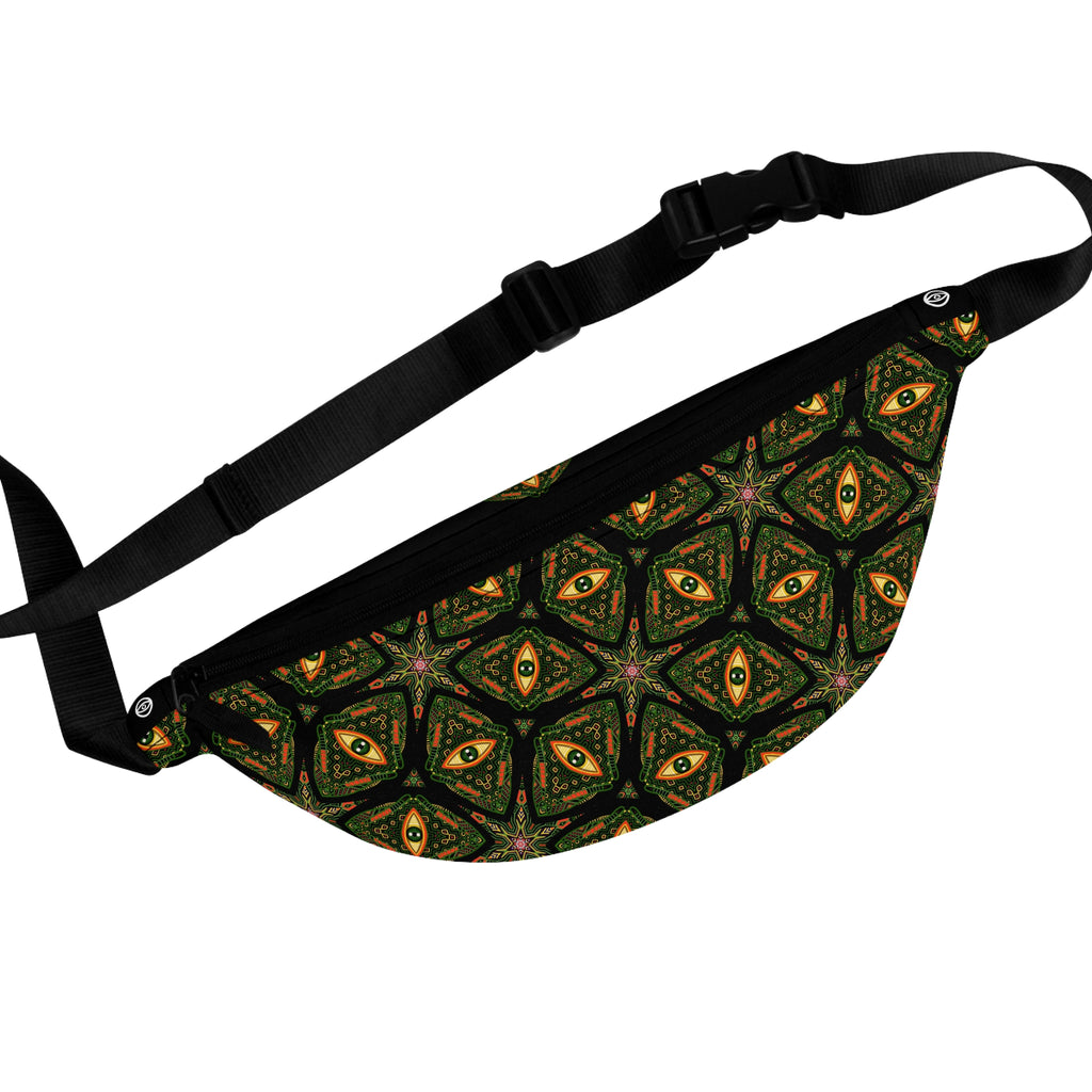 Fanny Pack — Bohemian Kaleidoscope Eye Pattern Hip Bag #s234866