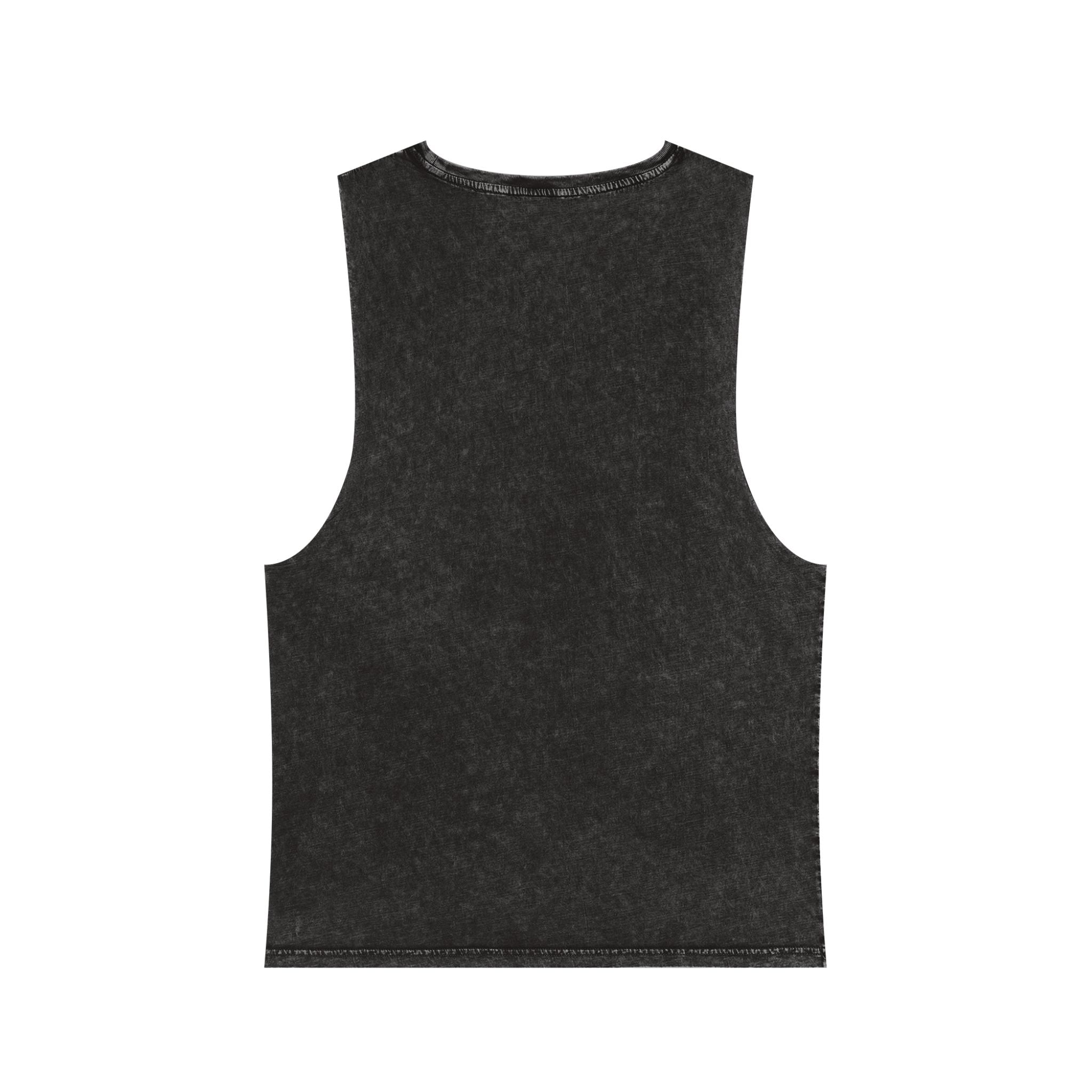 Psychedelic Floral X Stonewash Tank #lg97532