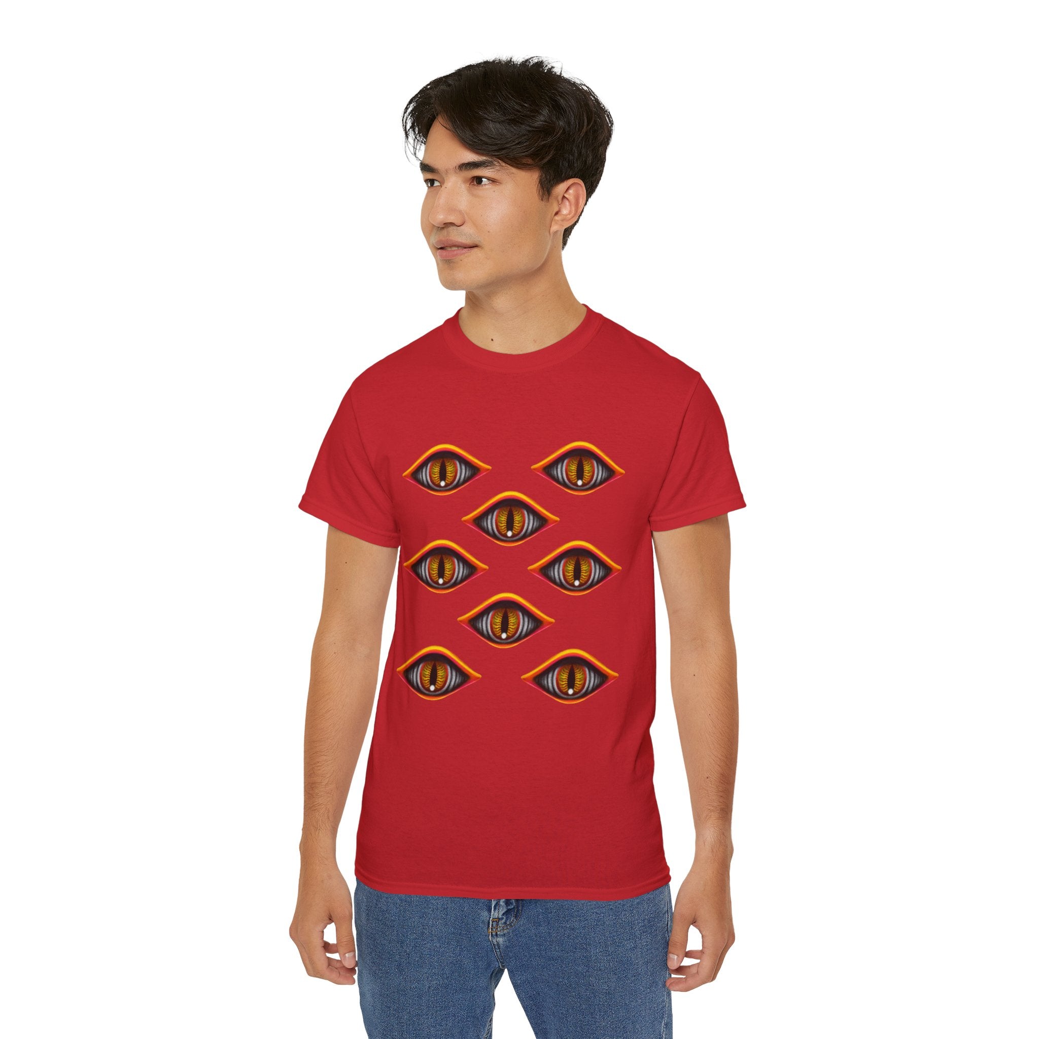 Mystic Eyes Graphic Tee — Psychedelic All-Seeing Eye T-Shirt #hfs84300