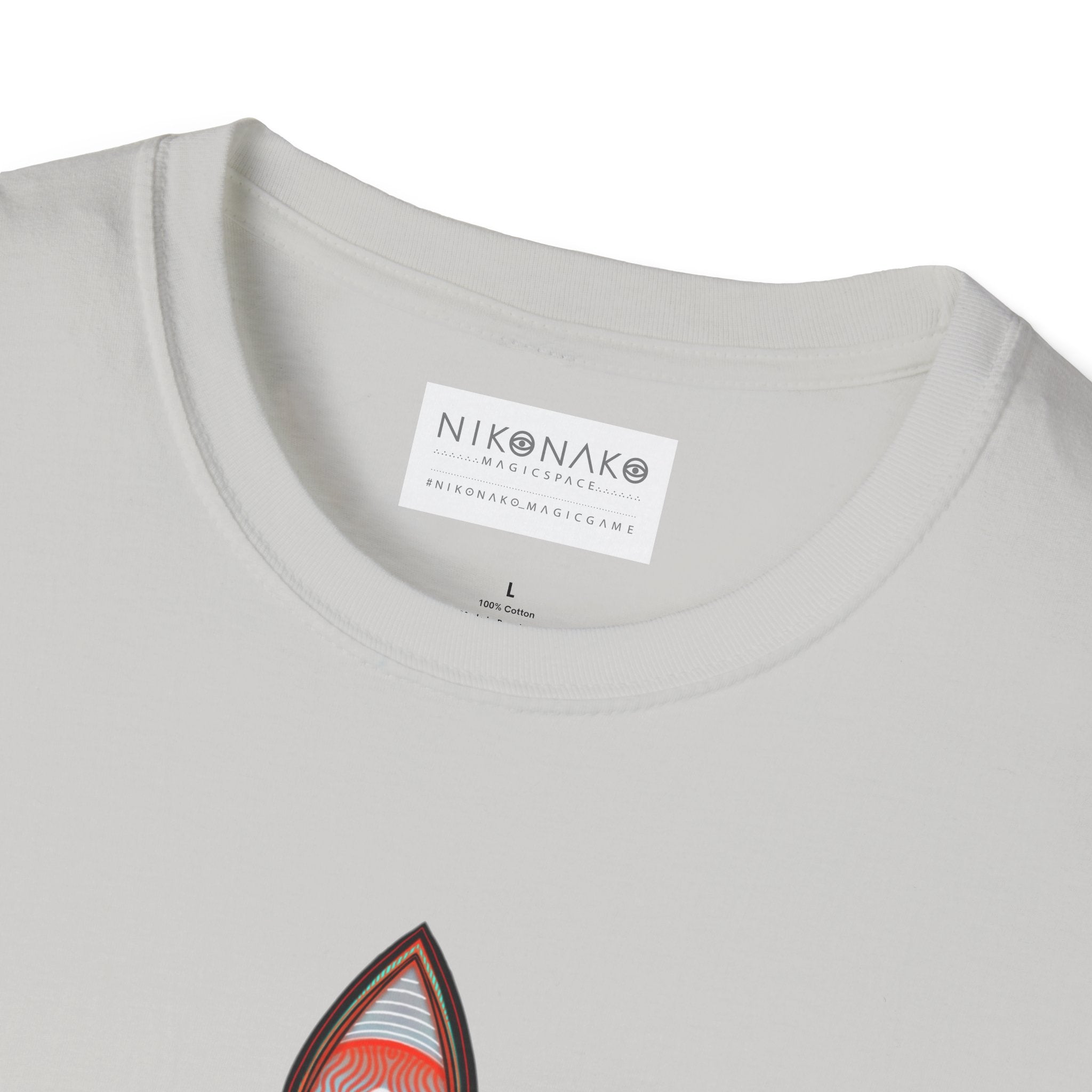 Geometric Tribal Pattern T-Shirt | Kaleidoscope Triangle Eye Motif