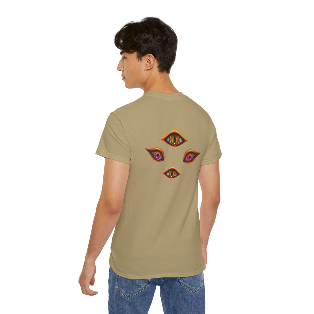 Mystic Eyes Graphic Tee — Psychedelic All-Seeing Eye T-Shirt #hfs84300