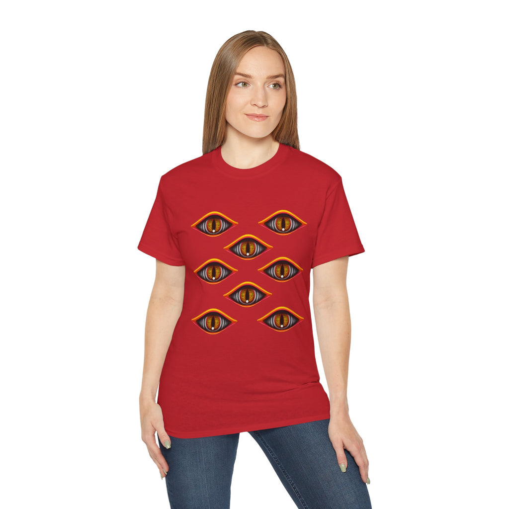 Mystic Eyes Graphic Tee — Psychedelic All-Seeing Eye T-Shirt #hfs84300