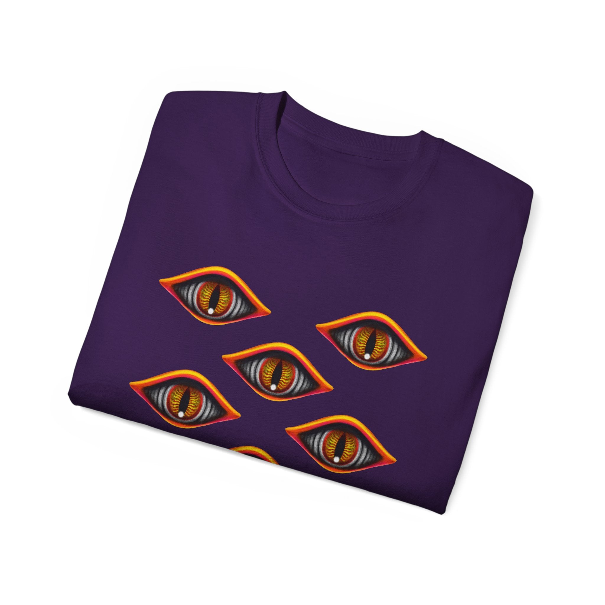 Mystic Eyes Graphic Tee — Psychedelic All-Seeing Eye T-Shirt #hfs84300