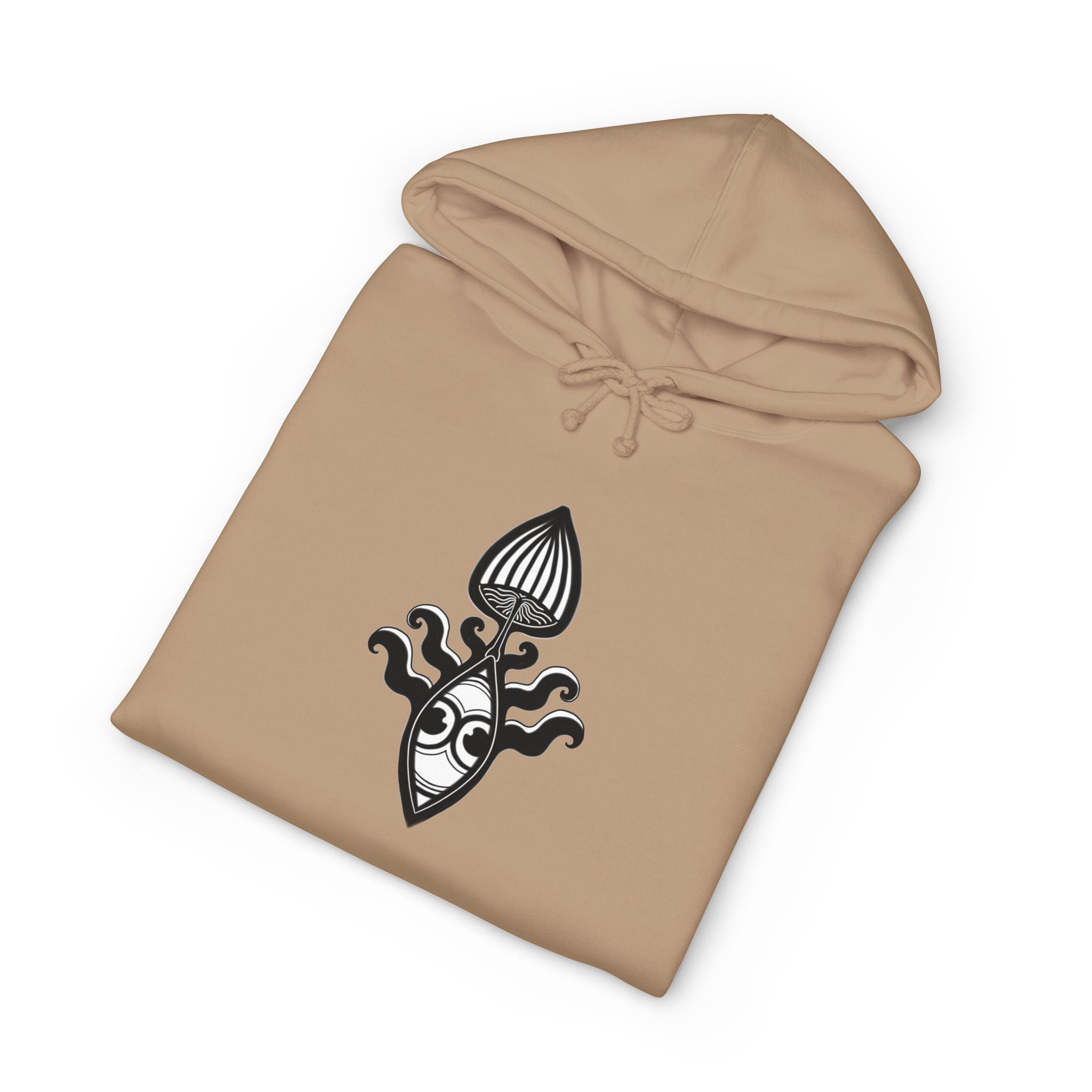 Hoodie — Intricate Black Tribal Mandala Skull Design #x8765467