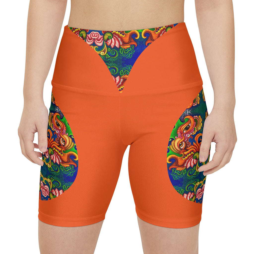 Women's Workout Shorts (AOP) #wws23