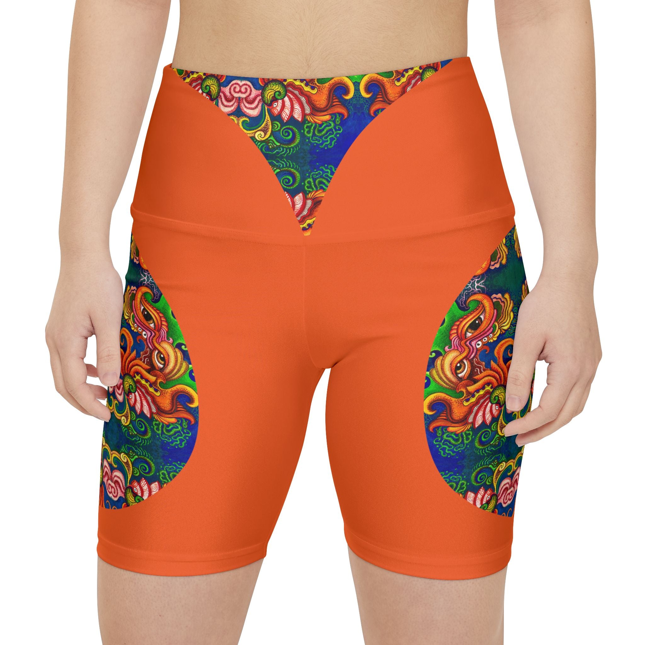 Women's Workout Shorts (AOP) #wws23