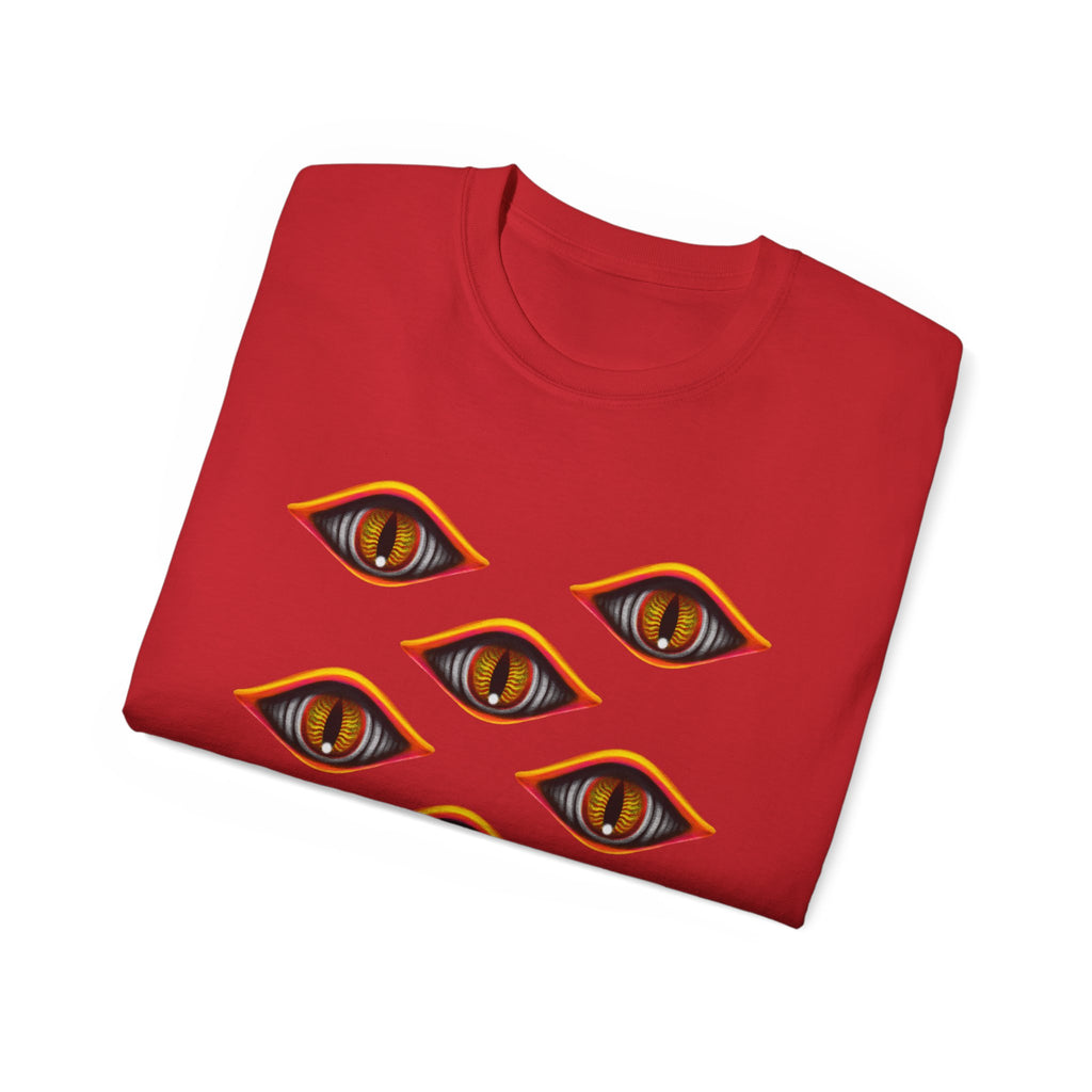 Mystic Eyes Graphic Tee — Psychedelic All-Seeing Eye T-Shirt #hfs84300