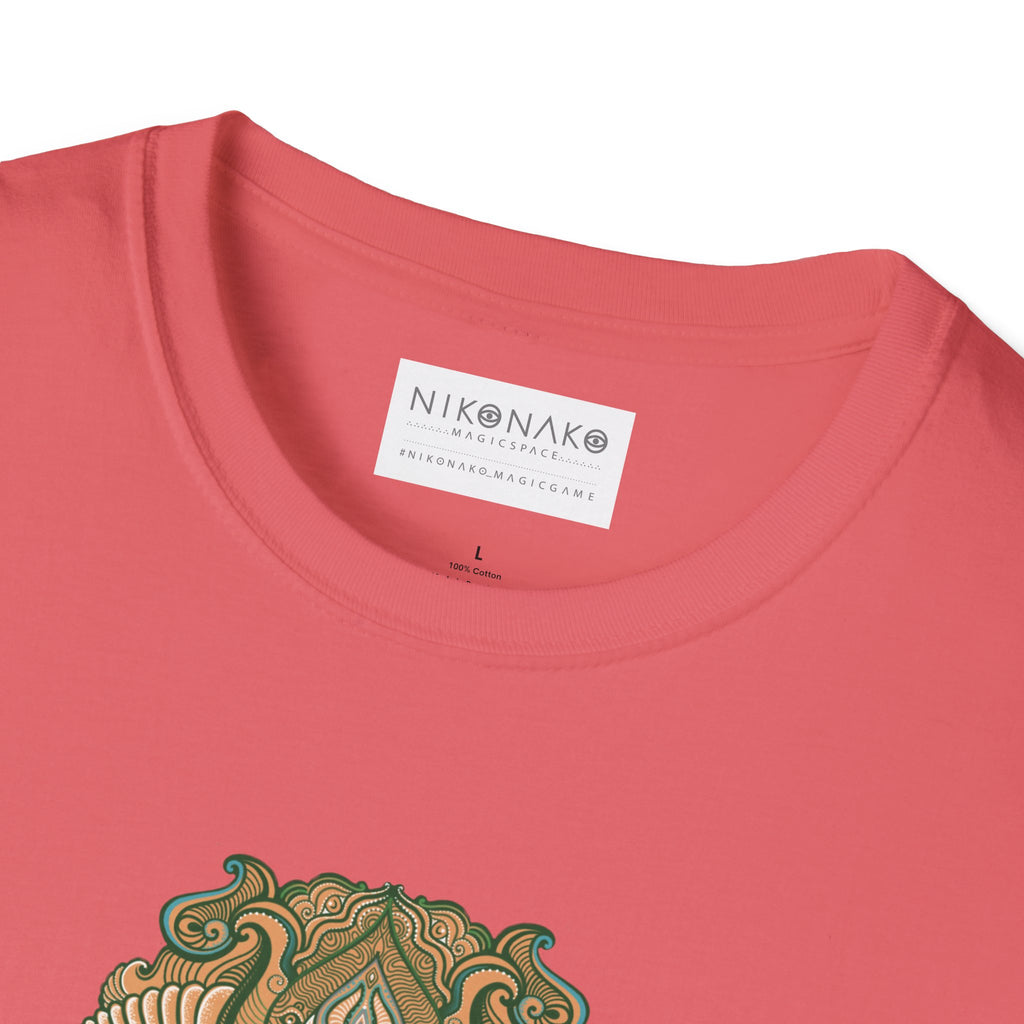 Green Celtic Knot Mandala T-Shirt | Floral Shamrock Pattern