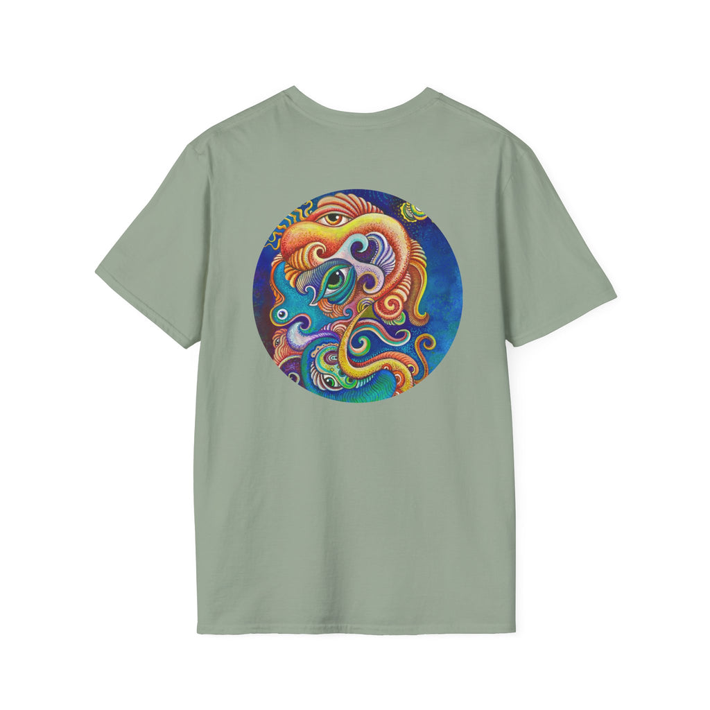 Unisex Softstyle Keyhole T-Shirt