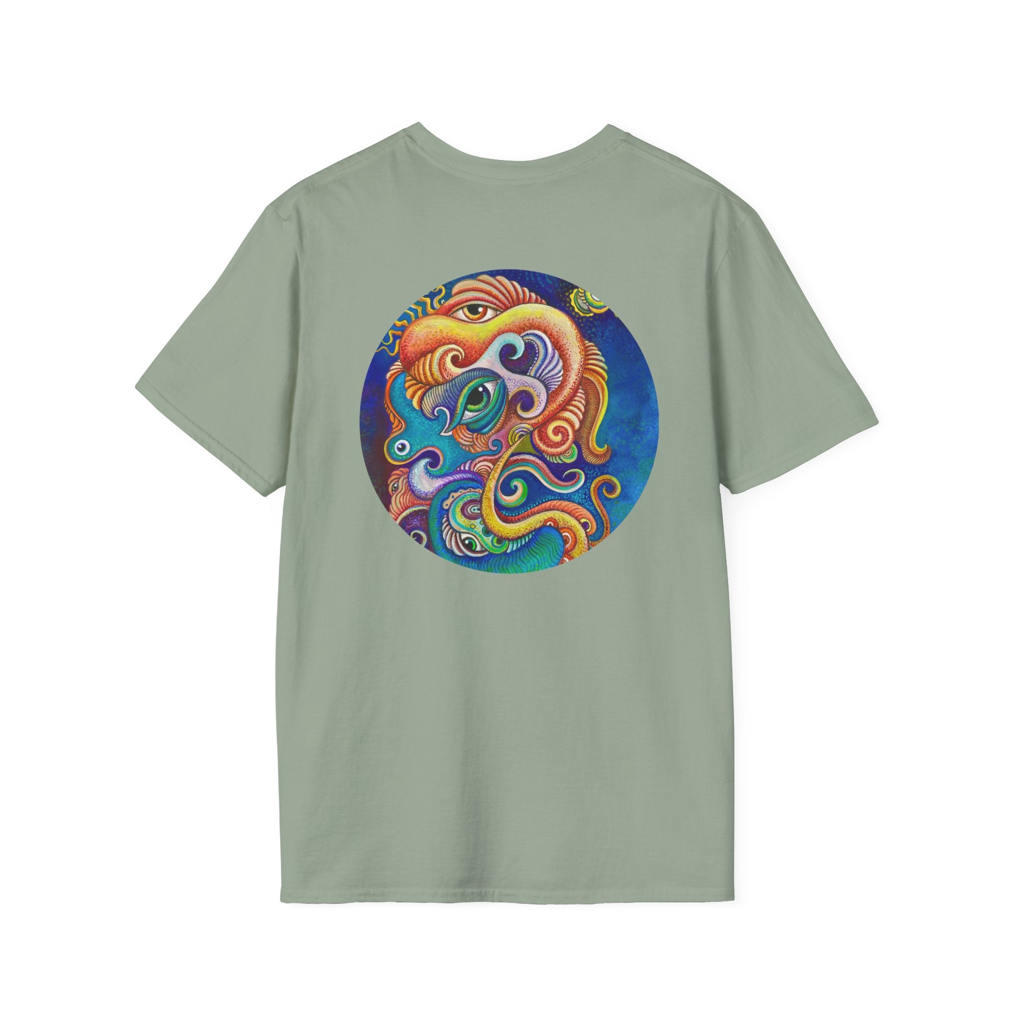 Unisex Softstyle Keyhole T-Shirt