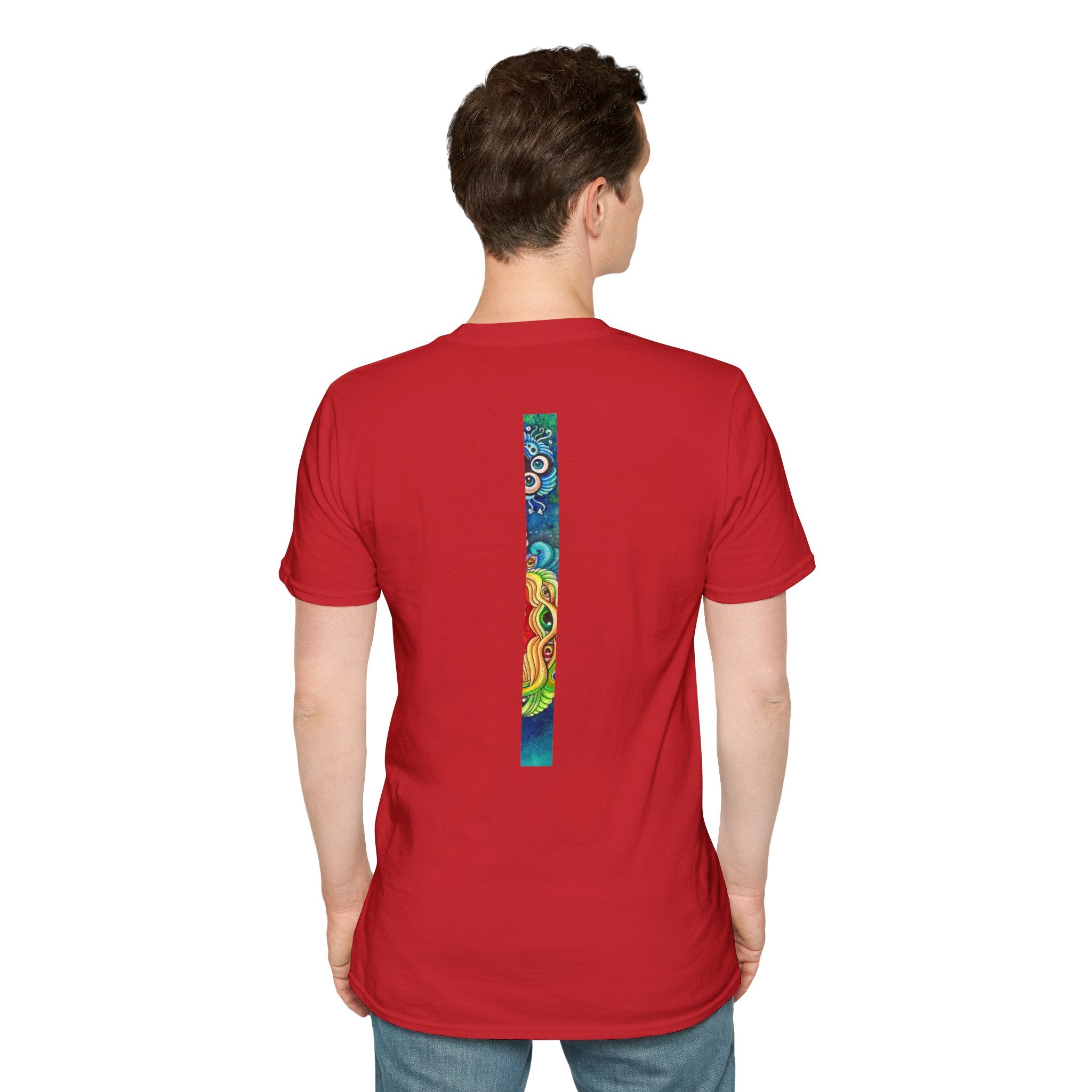 Psychedelic Prism Triangle T-Shirt #h7432887
