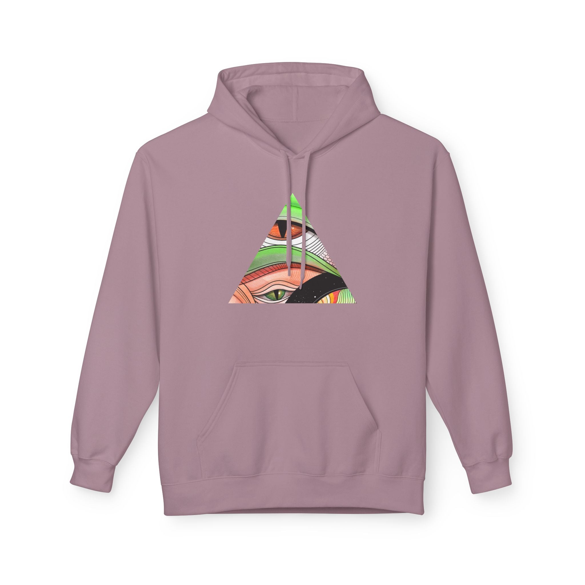 Abstract Swirl Face Hoodie | Artistic Geometric Portrait, White Pullover