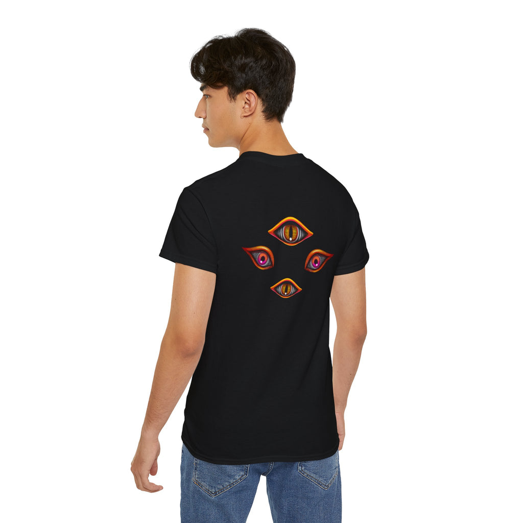 Mystic Eyes Graphic Tee — Psychedelic All-Seeing Eye T-Shirt #hfs84300
