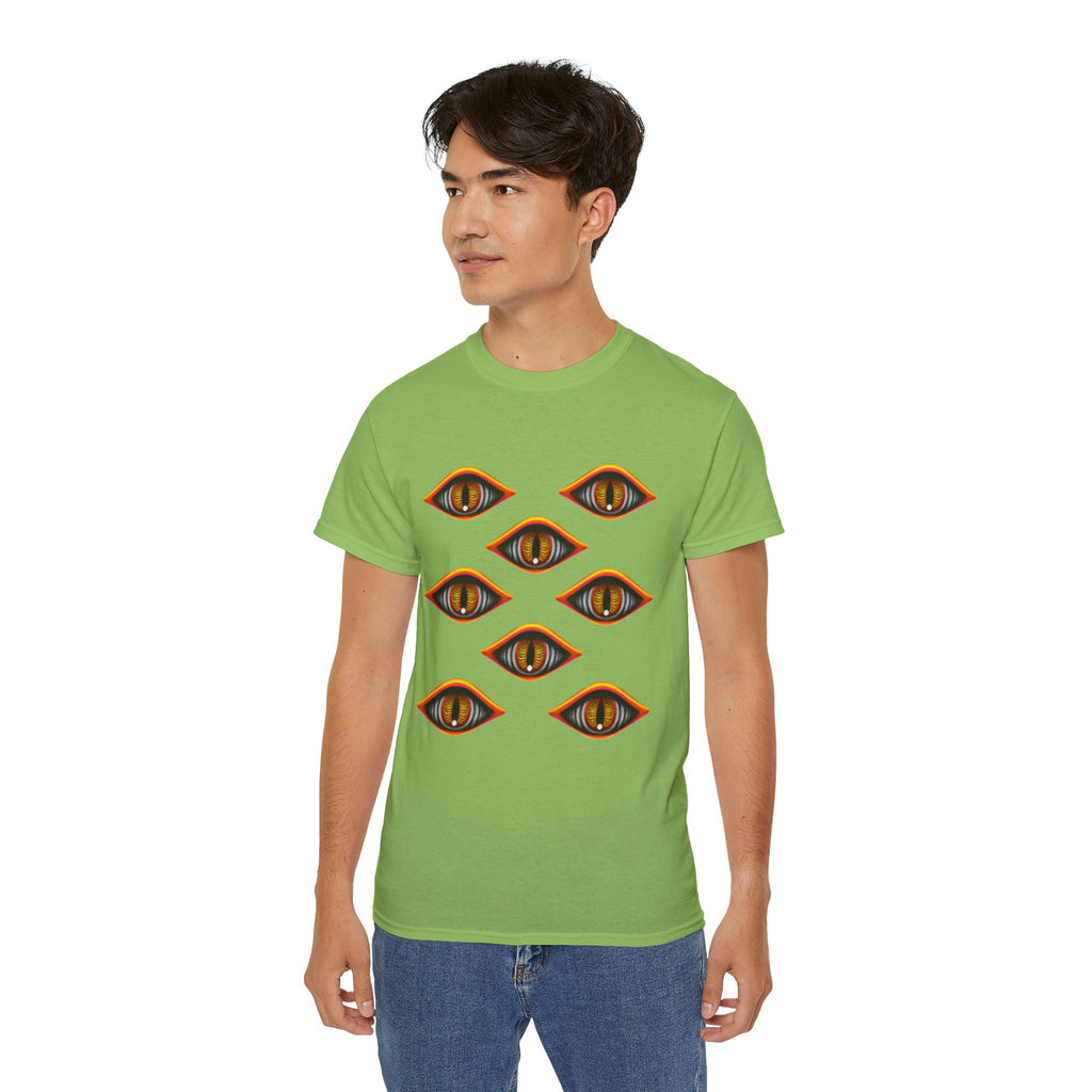 Mystic Eyes Graphic Tee — Psychedelic All-Seeing Eye T-Shirt #hfs84300
