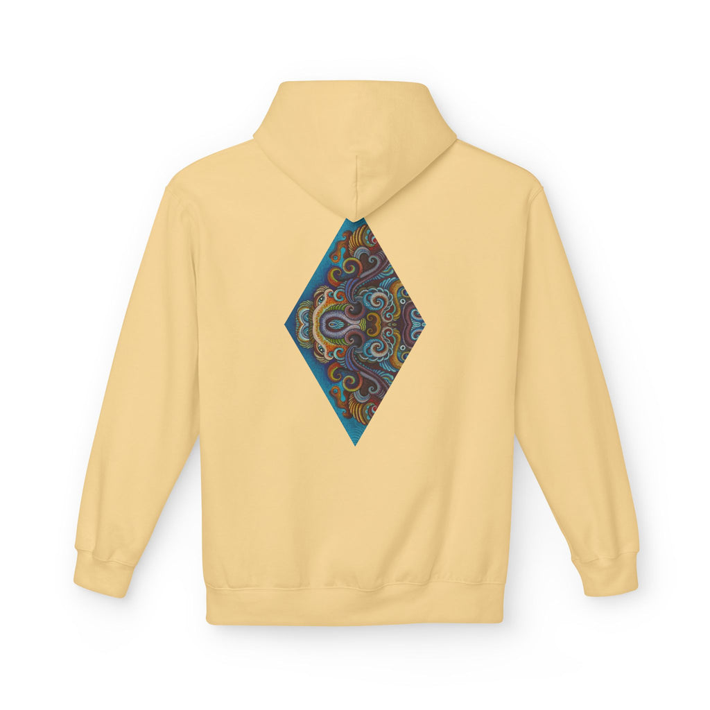 Hoodie — Colorful Geometric Tribal Diamond Print #g765889