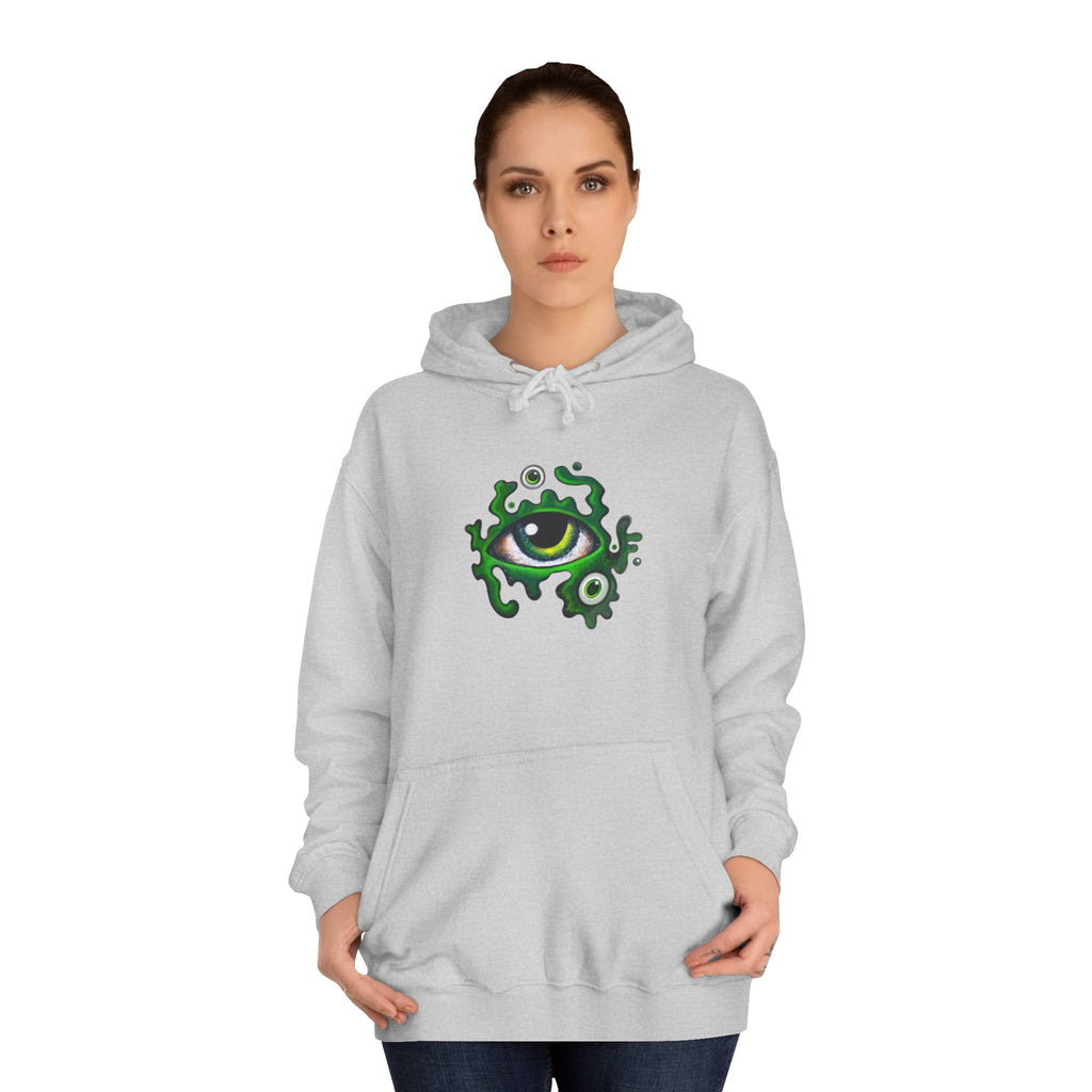 Green Eye Graphic Hoodie #r9764567