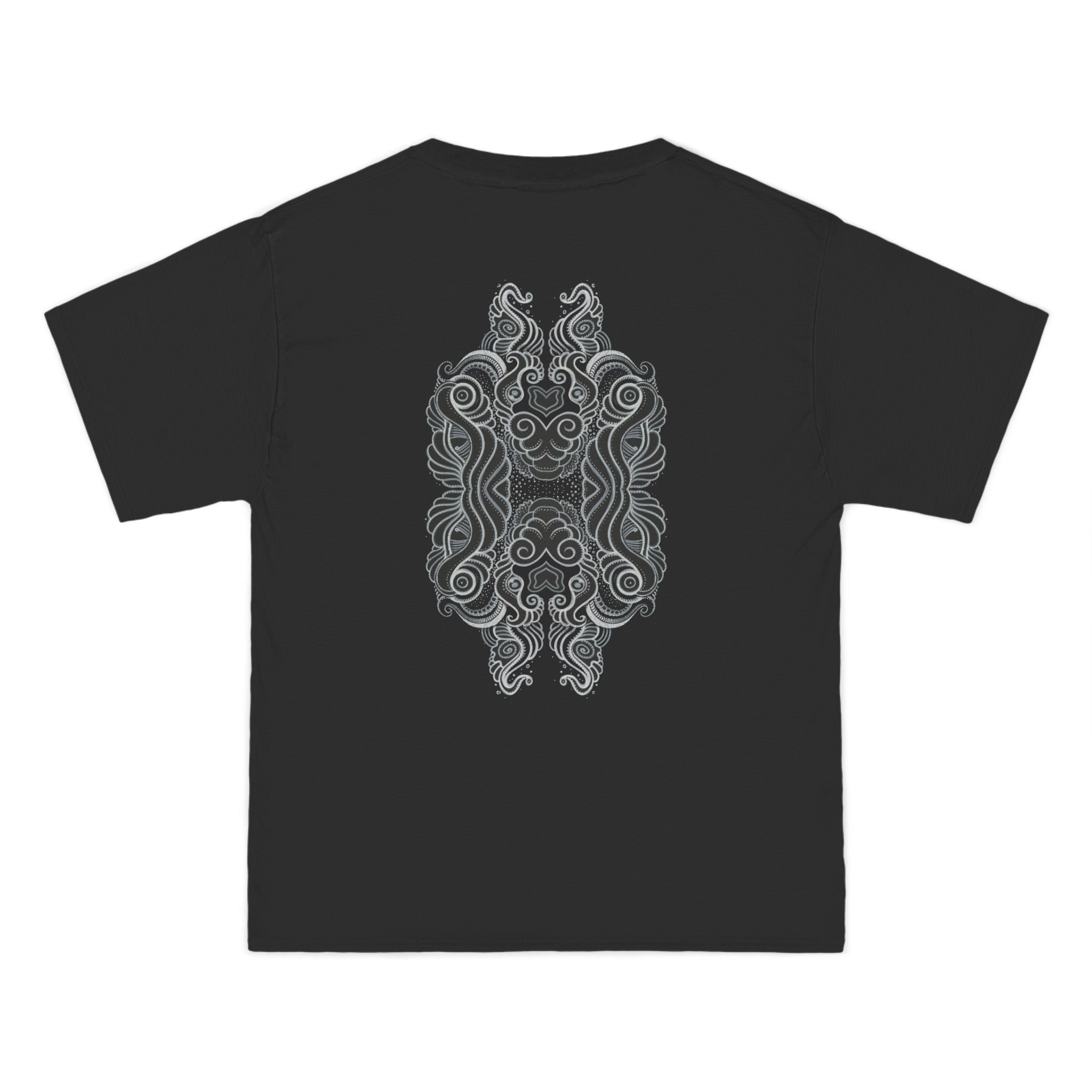 Mystic Symmetry Graphic T-Shirt — Intricate Mirror Design #thm22