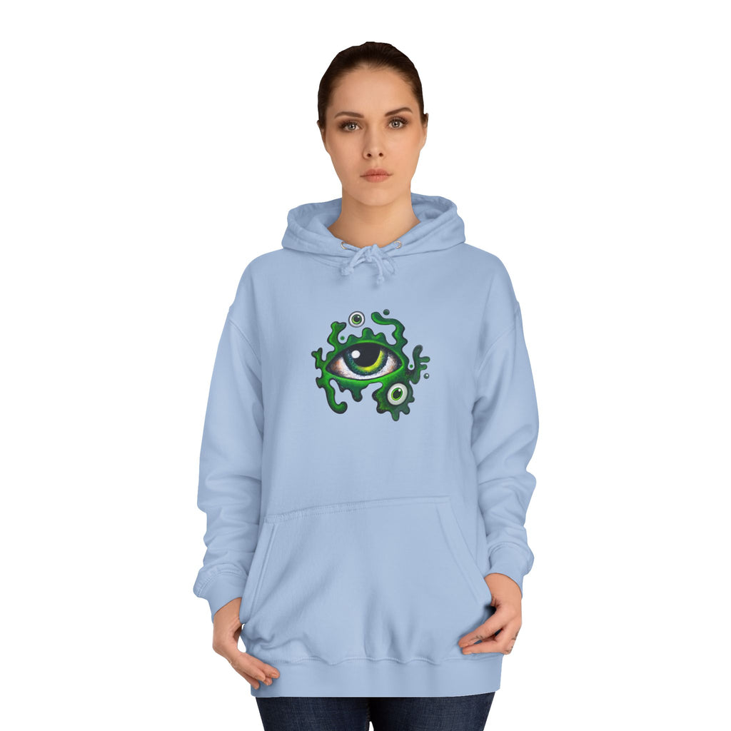 Green Eye Graphic Hoodie #r9764567