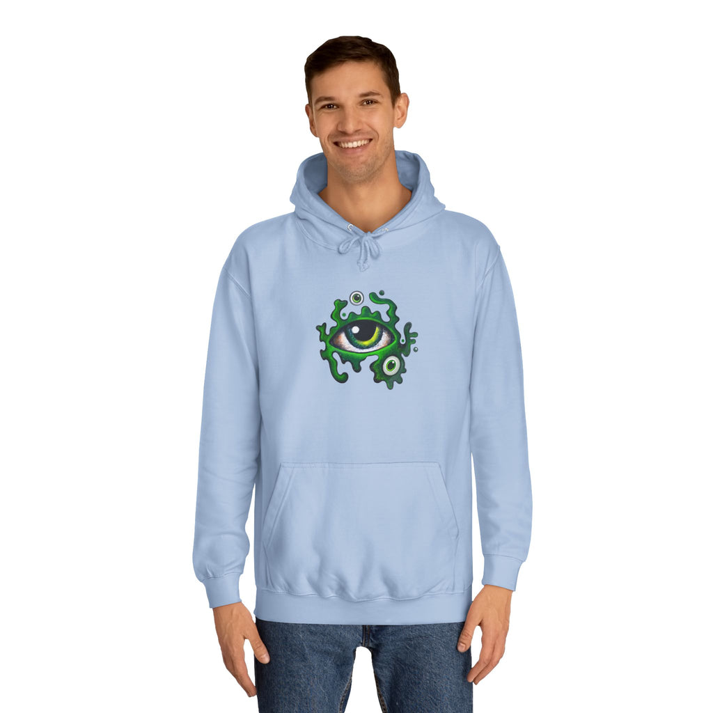 Green Eye Graphic Hoodie #r9764567