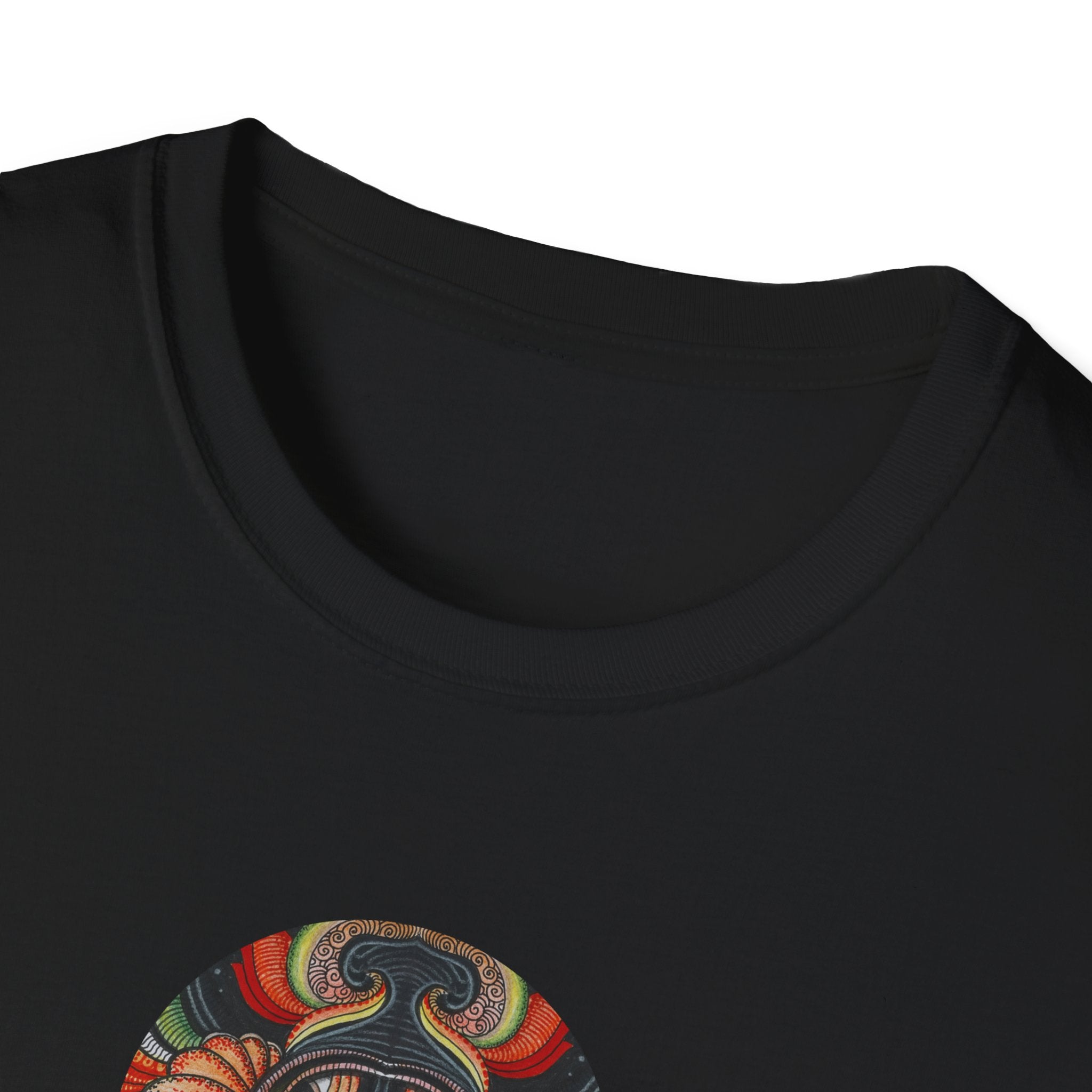 Keyhole & Star Psychedelic Graphic T-Shirt #fd763