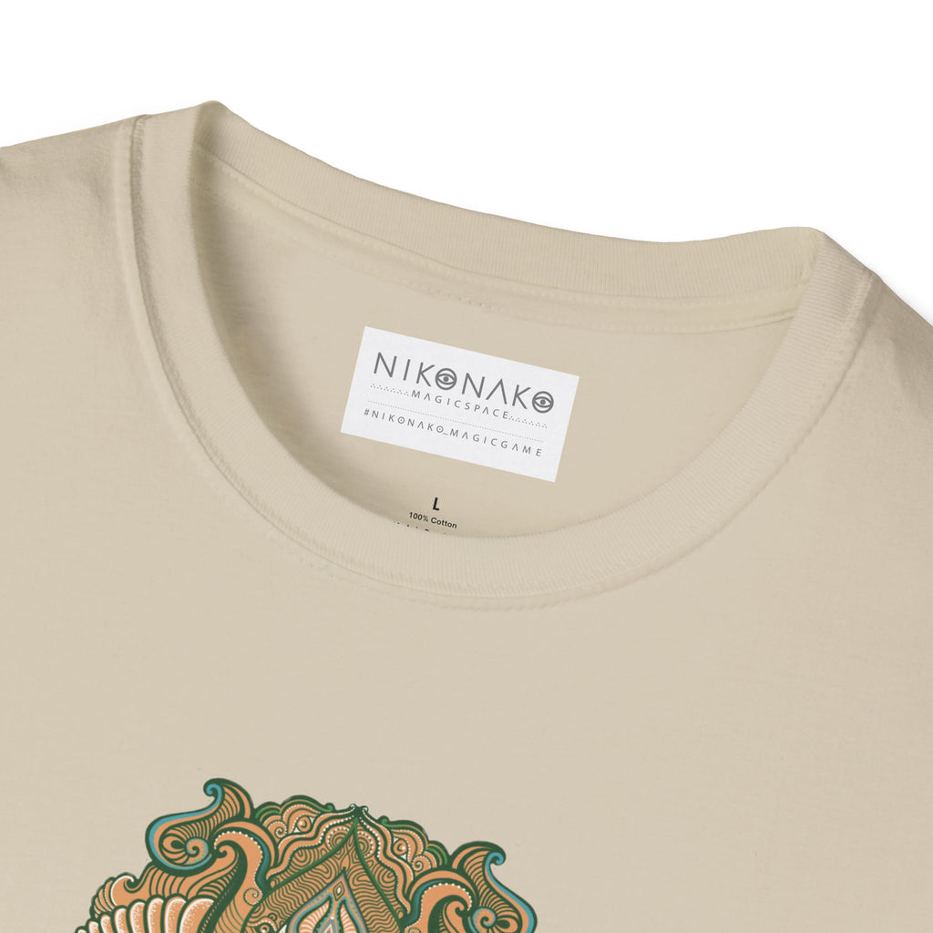 Green Celtic Knot Mandala T-Shirt | Floral Shamrock Pattern