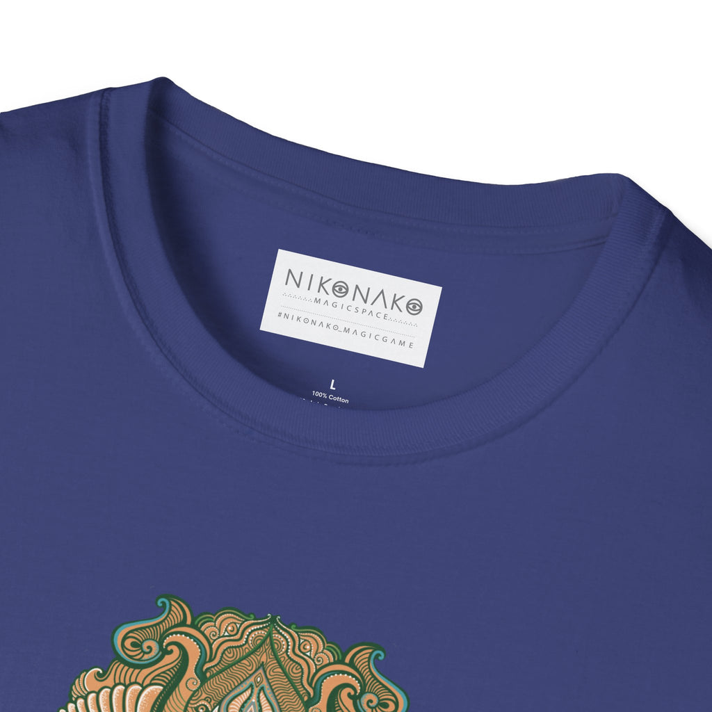 Green Celtic Knot Mandala T-Shirt | Floral Shamrock Pattern