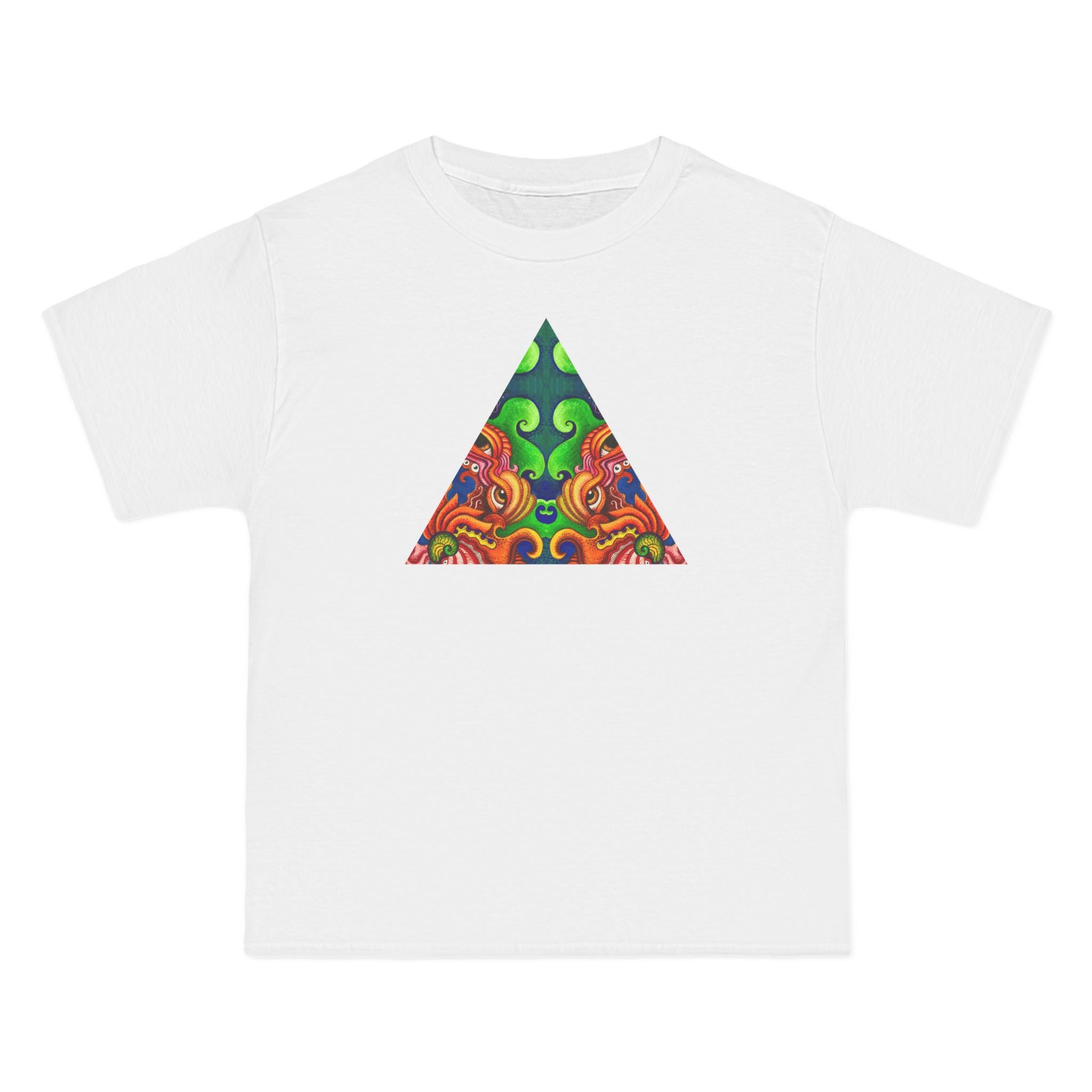 Psychedelic Triangle Graphic T-Shirt #tg23512
