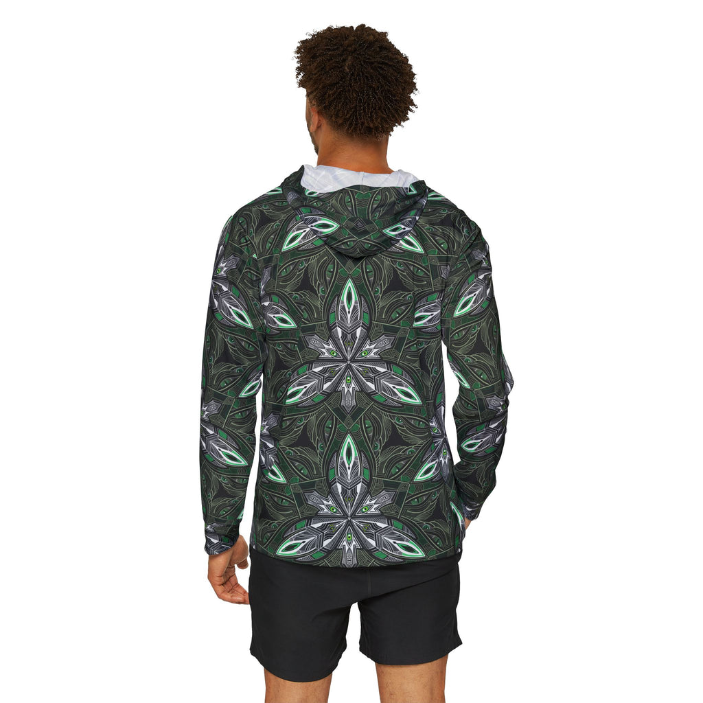 Kaleidoscope Floral Performance Hoodie. #y77743
