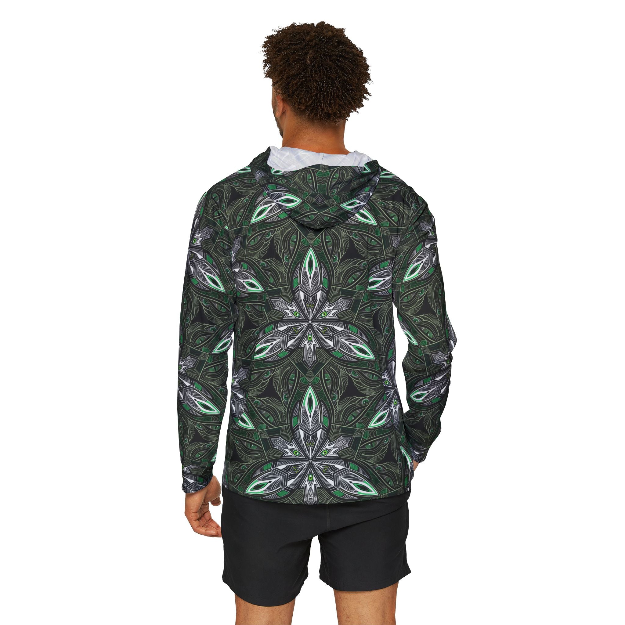 Kaleidoscope Floral Performance Hoodie. #y77743