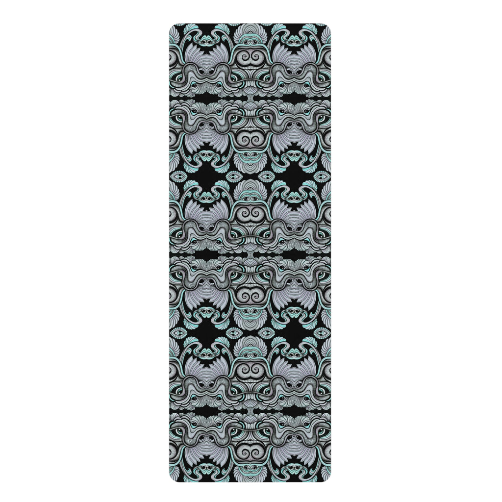 Mandala Forest Rubber Yoga Mat — Non-Slip Eco Exercise Mat. # ym1