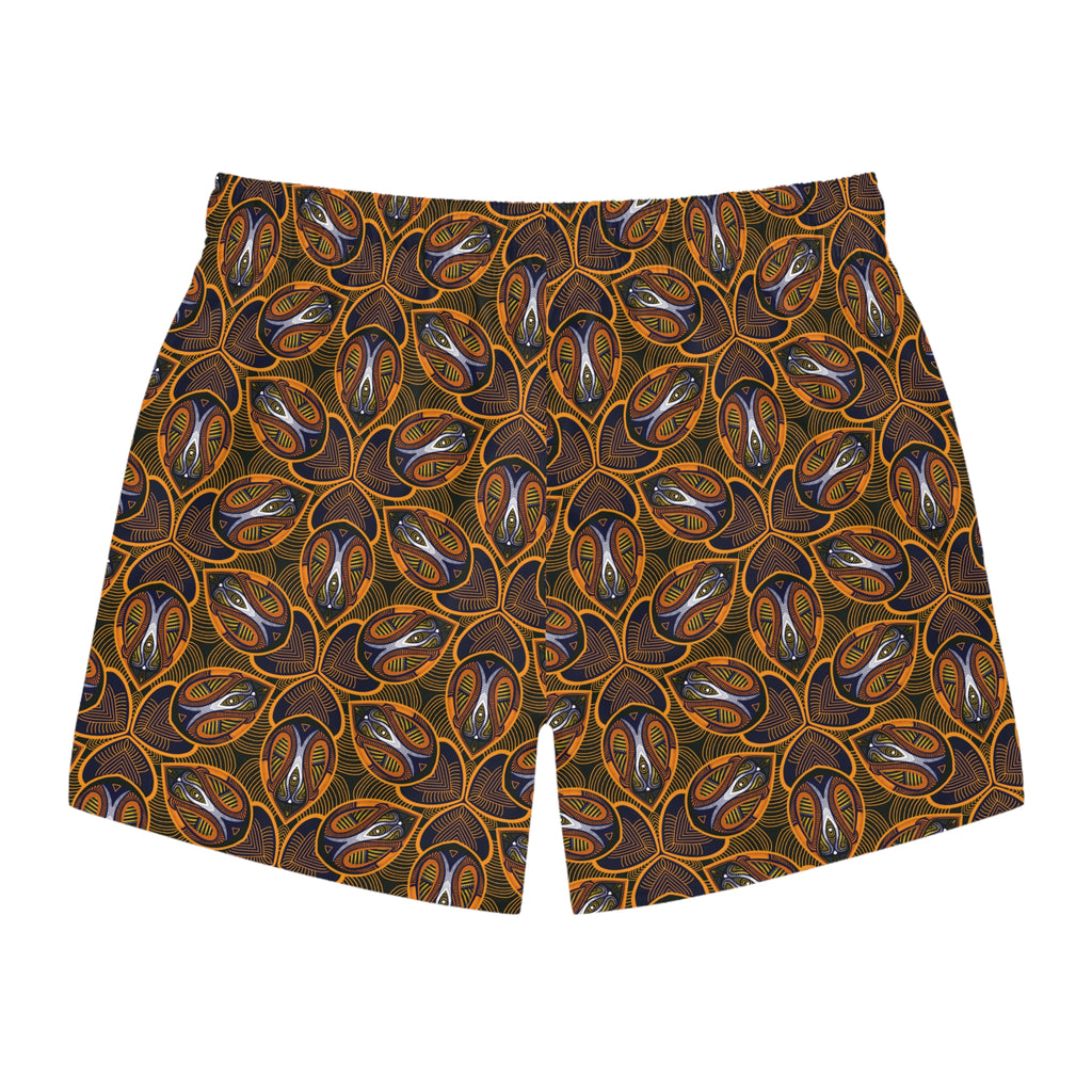 Kaleidoscope Mosaic Swim Trunks #gf775