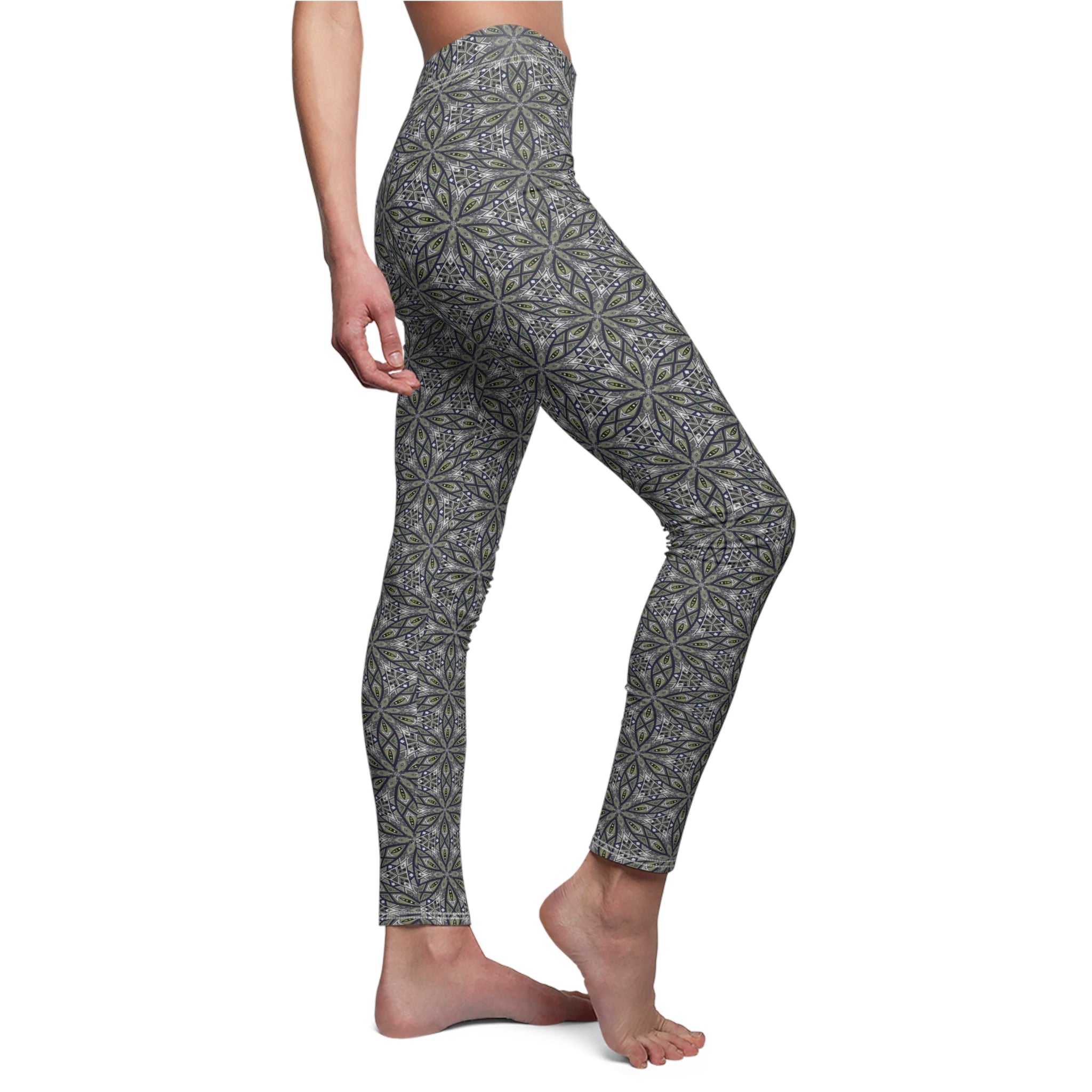 Women's Cut & Sew Casual Leggings (AOP). #ijh29865