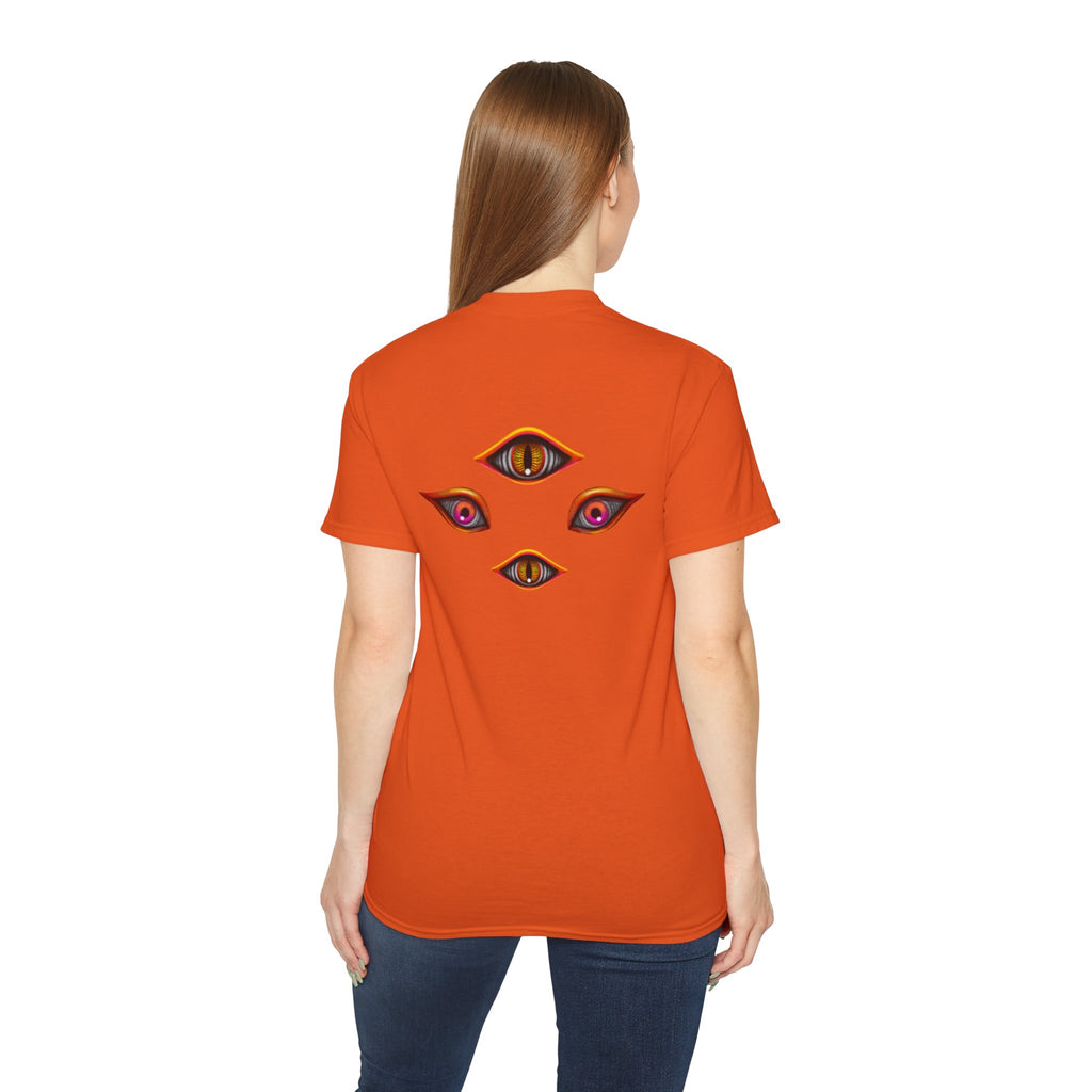 Mystic Eyes Graphic Tee — Psychedelic All-Seeing Eye T-Shirt #hfs84300