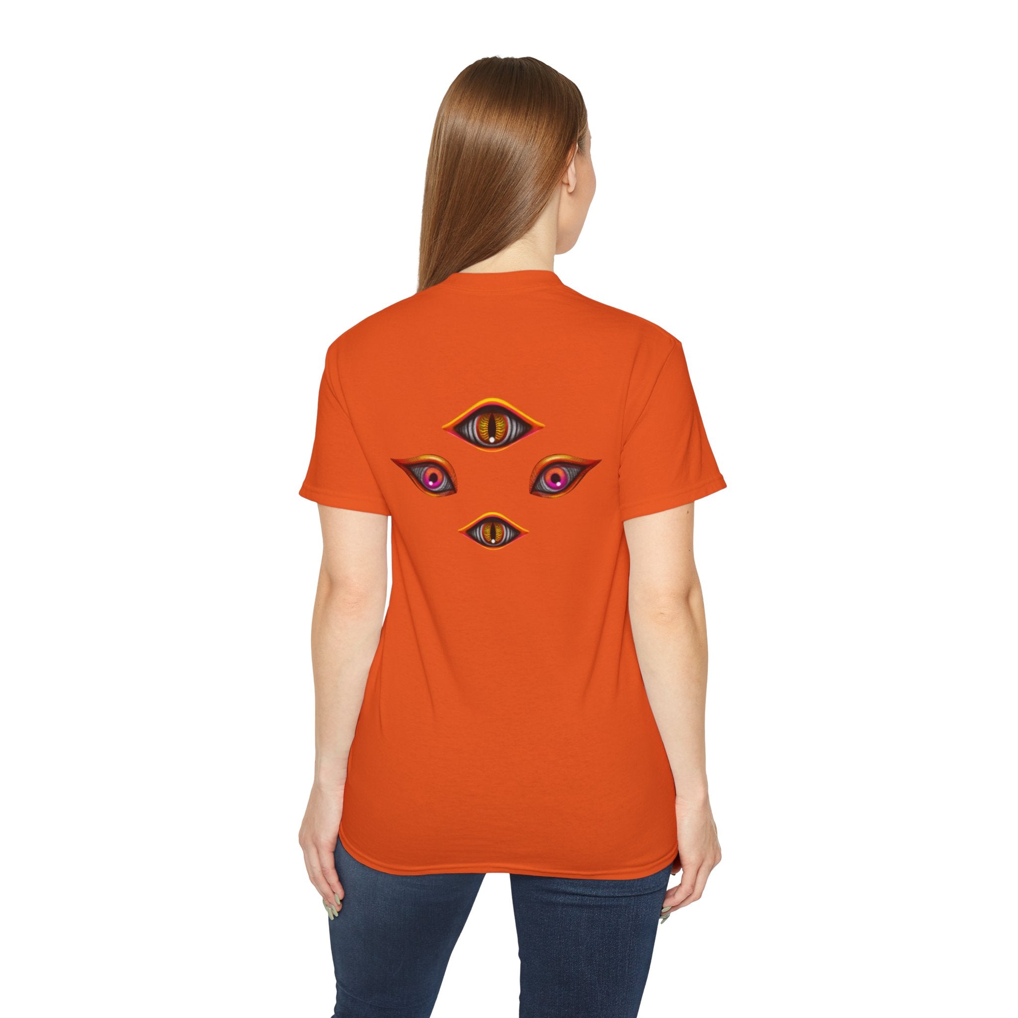 Mystic Eyes Graphic Tee — Psychedelic All-Seeing Eye T-Shirt #hfs84300