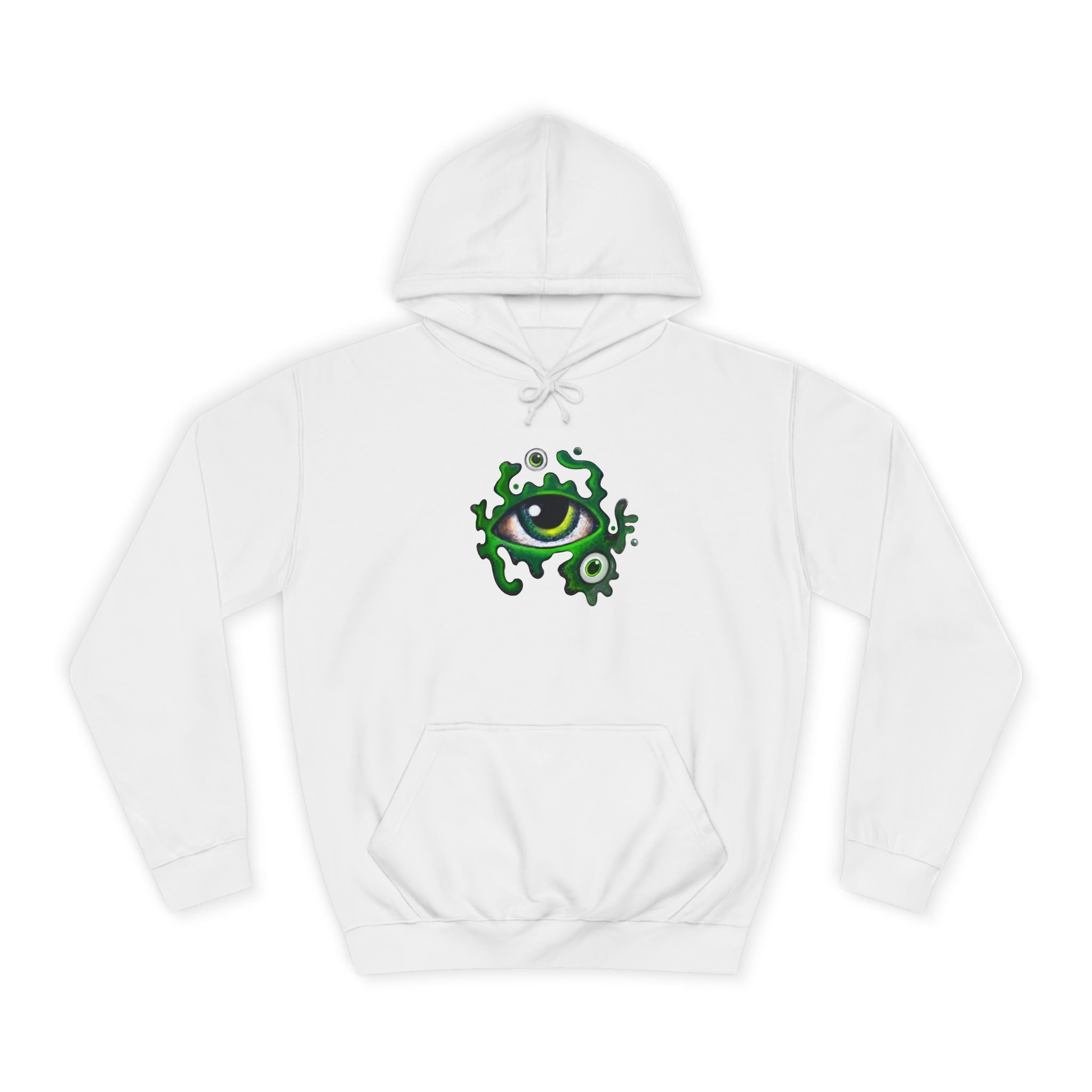 Green Eye Graphic Hoodie #r9764567