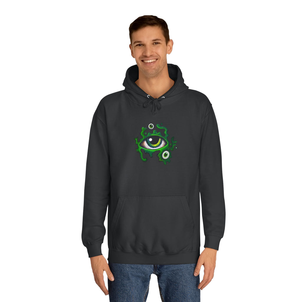 Green Eye Graphic Hoodie #r9764567