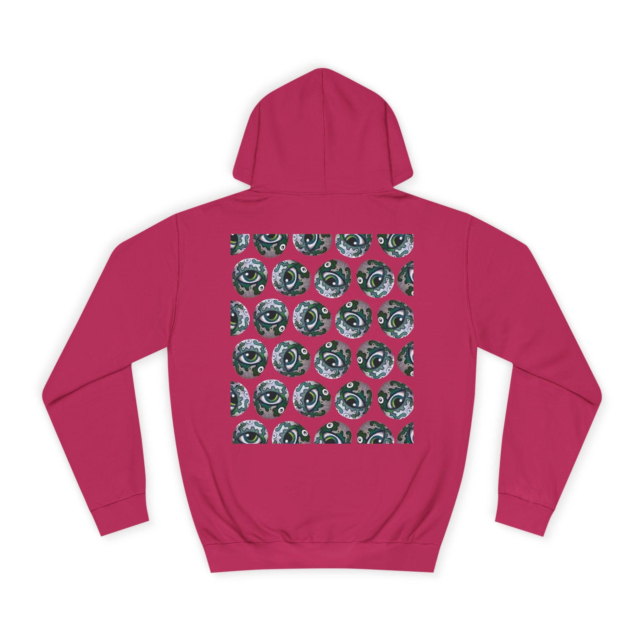 Green Eye Graphic Hoodie #r9764567