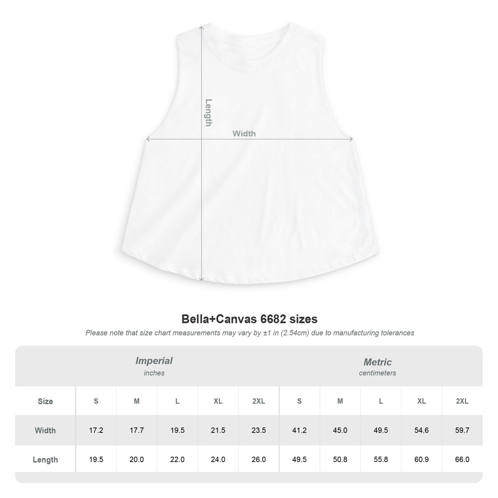 Psychedelic Heart Crop Top — Colorful Abstract Love Graphic #k75257