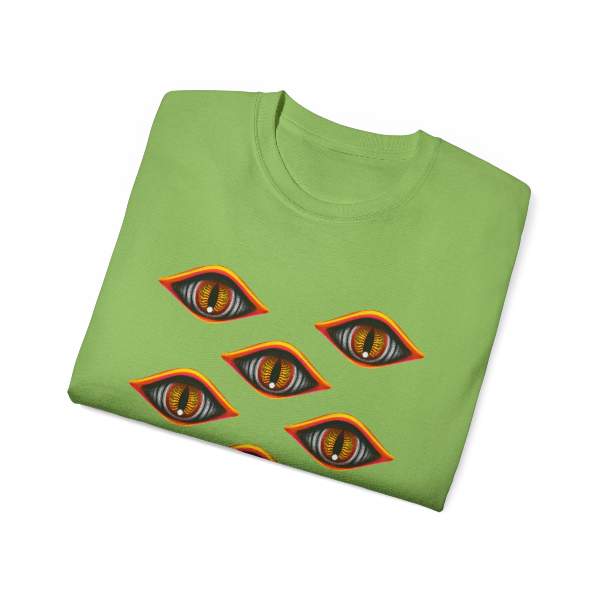 Mystic Eyes Graphic Tee — Psychedelic All-Seeing Eye T-Shirt #hfs84300