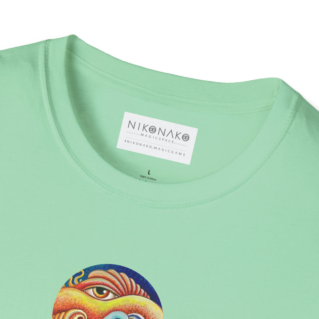 Unisex Softstyle Keyhole T-Shirt