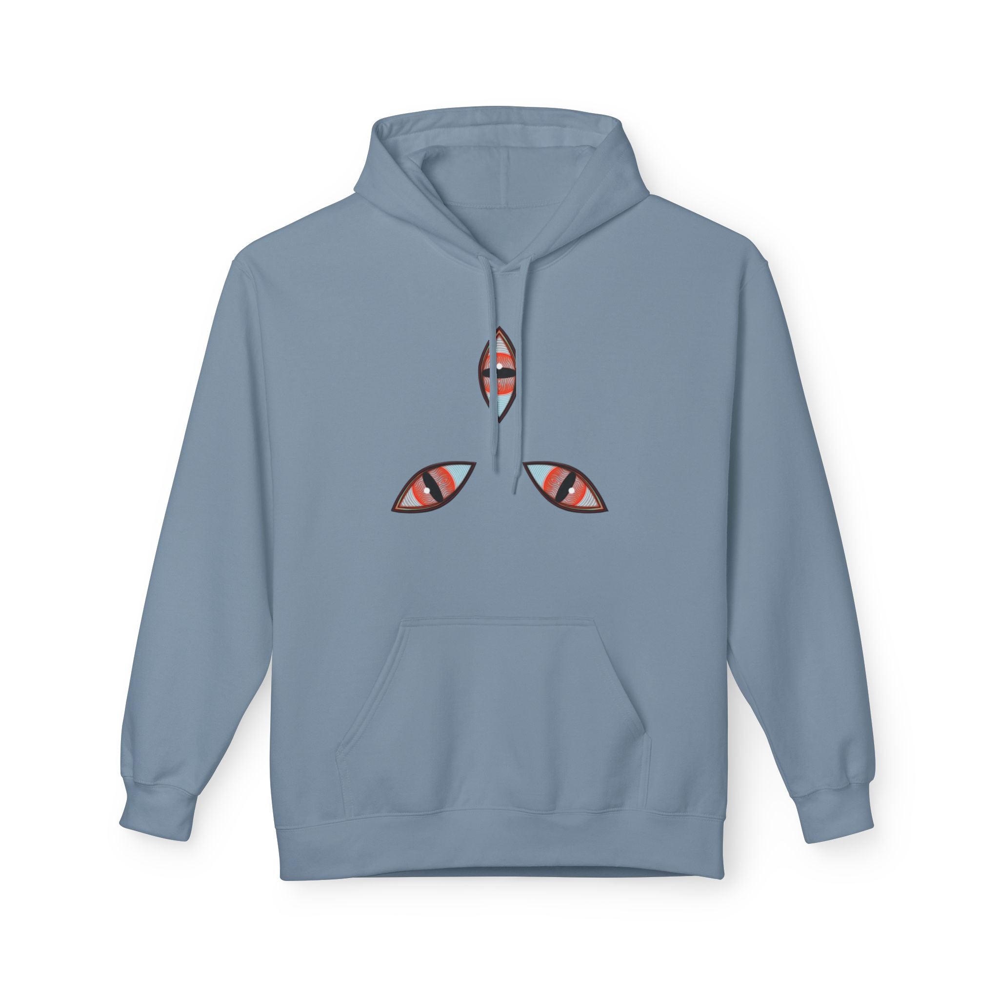Geometric Kaleidoscope Triangle Hoodie | Symmetrical Abstract Pattern
