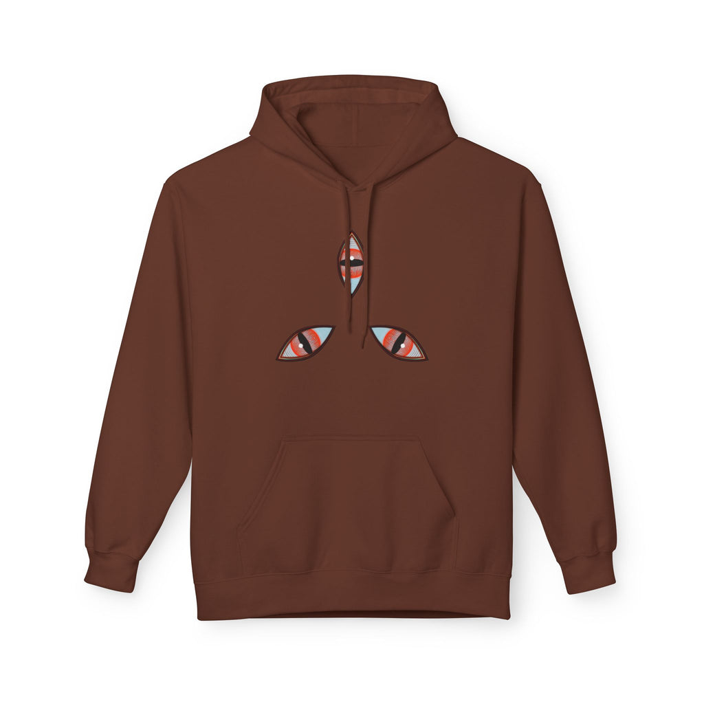 Geometric Kaleidoscope Triangle Hoodie | Symmetrical Abstract Pattern