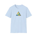 Psychedelic Prism Triangle T-Shirt #h7432887