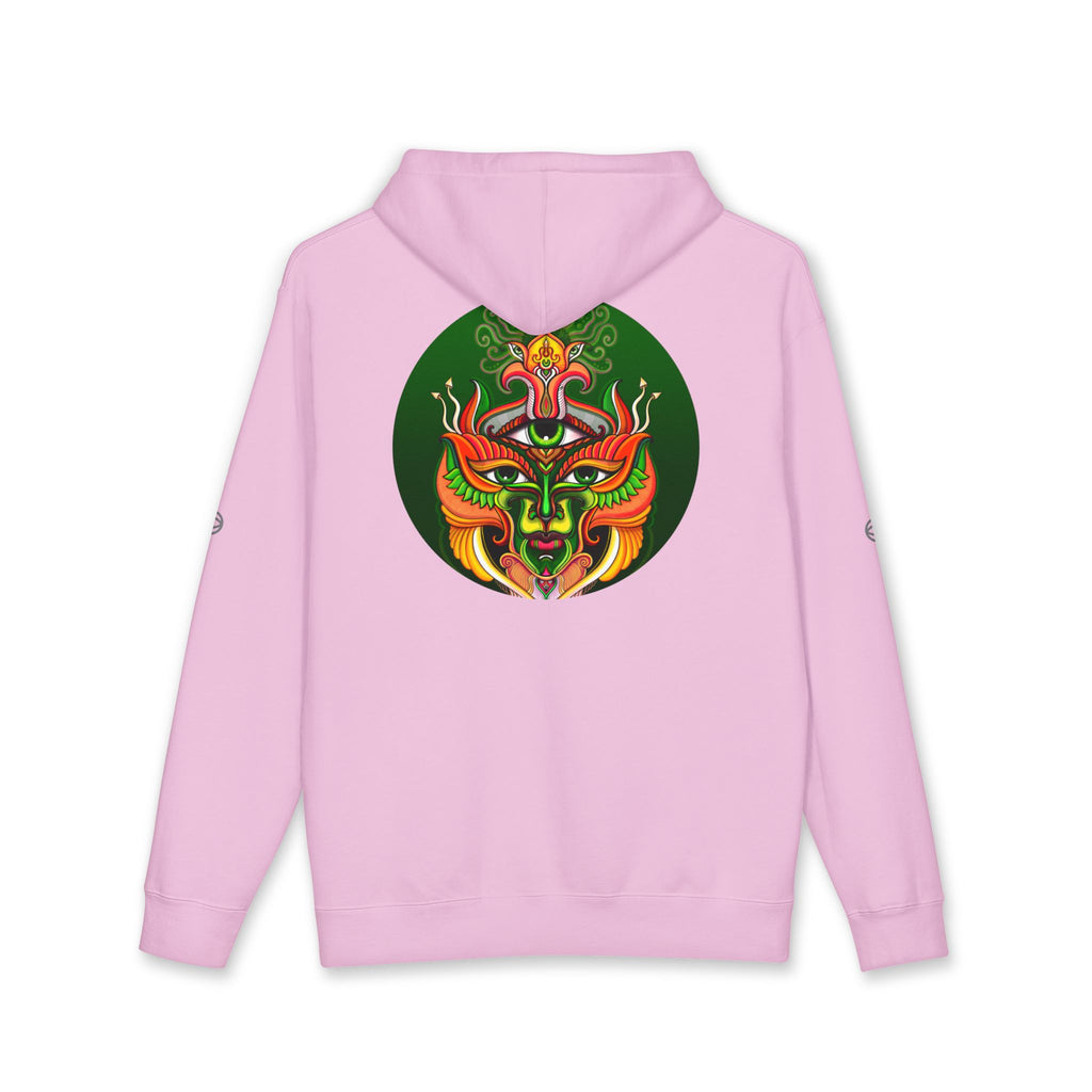 Hoodie — Vibrant Tribal Mask Graphic Pullover #h976345